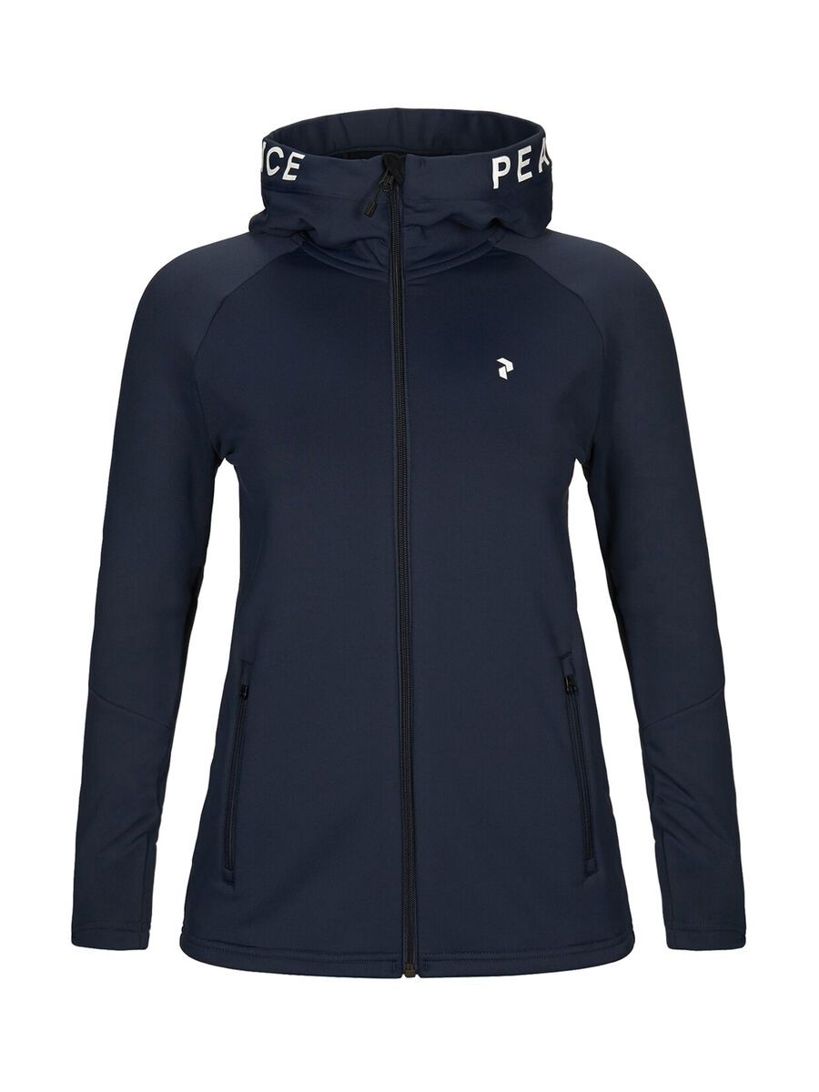 Peak Performance W Rider Zip Hood, blue shadow - Bild 1