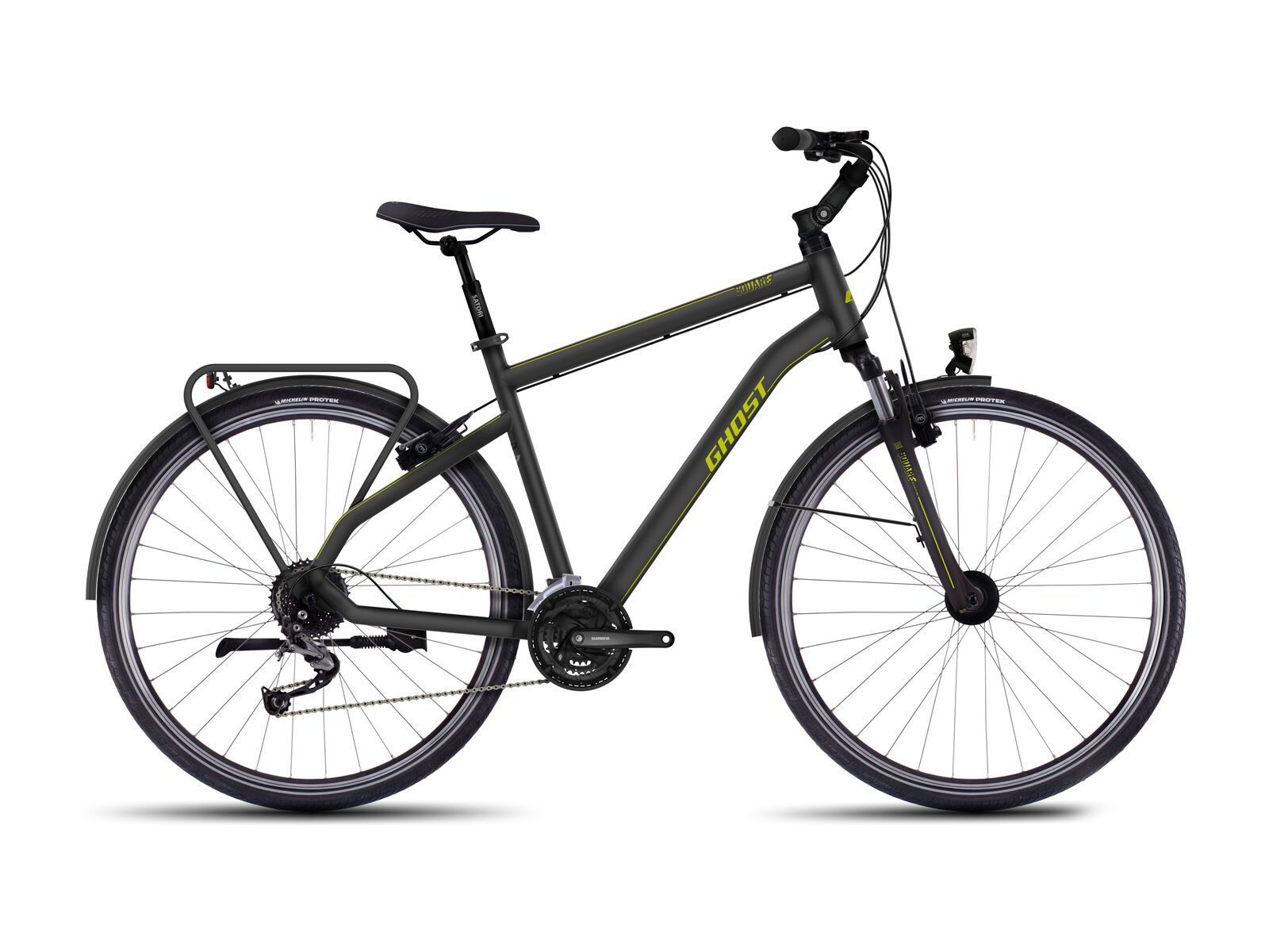 Ghost Square Trekking 3, black/limegreen - Bild 1