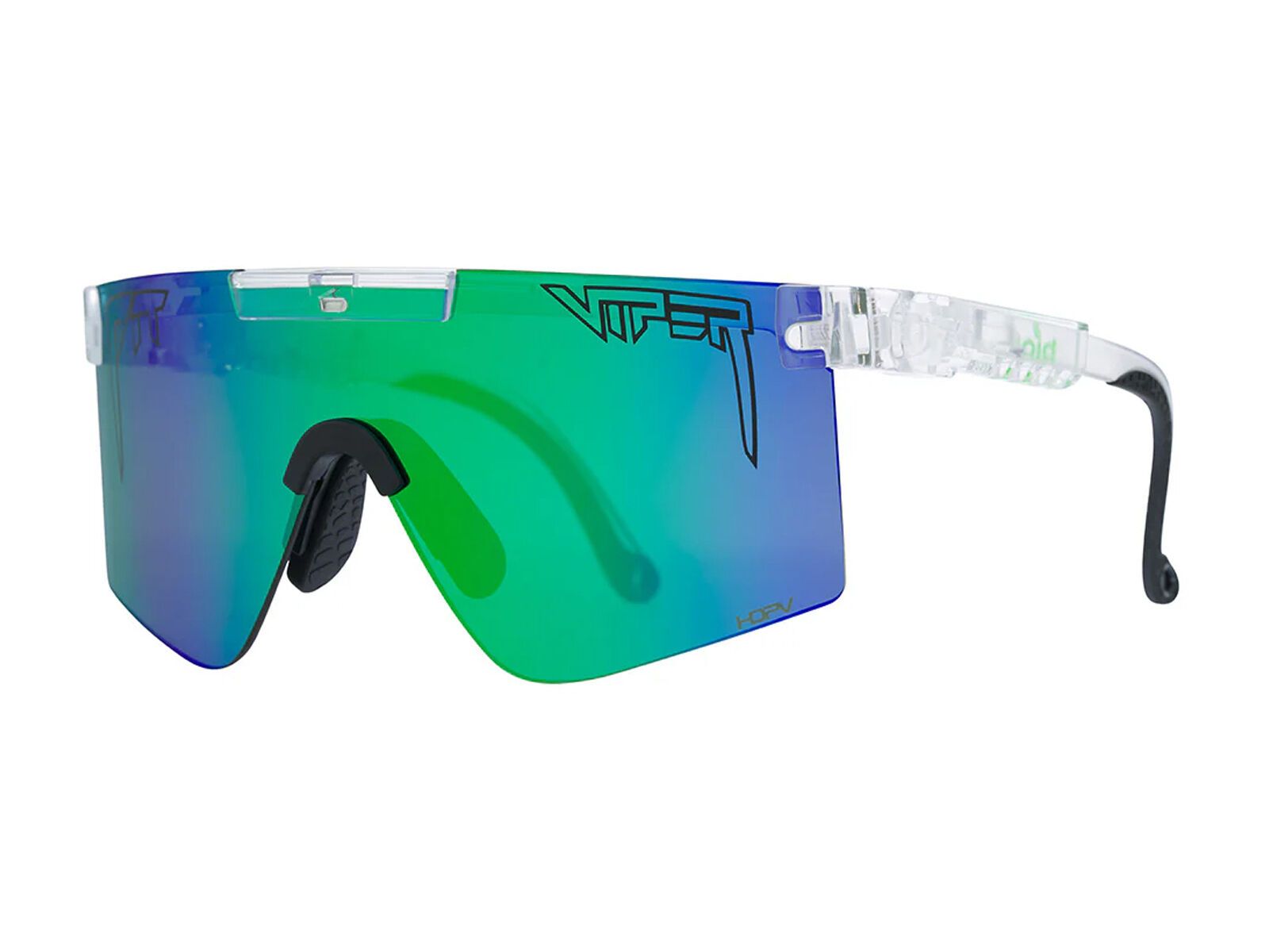 Pit Viper The Originals 2.0 Regular, The Clear / HDPV Polarized Blue-Green - Bild 1