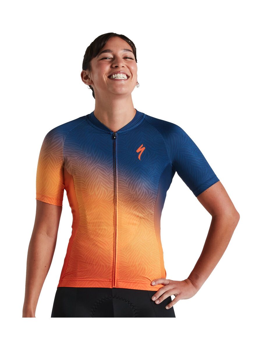 Specialized Women's SL Shortsleeve Jersey, orange/dark blue - Bild 1