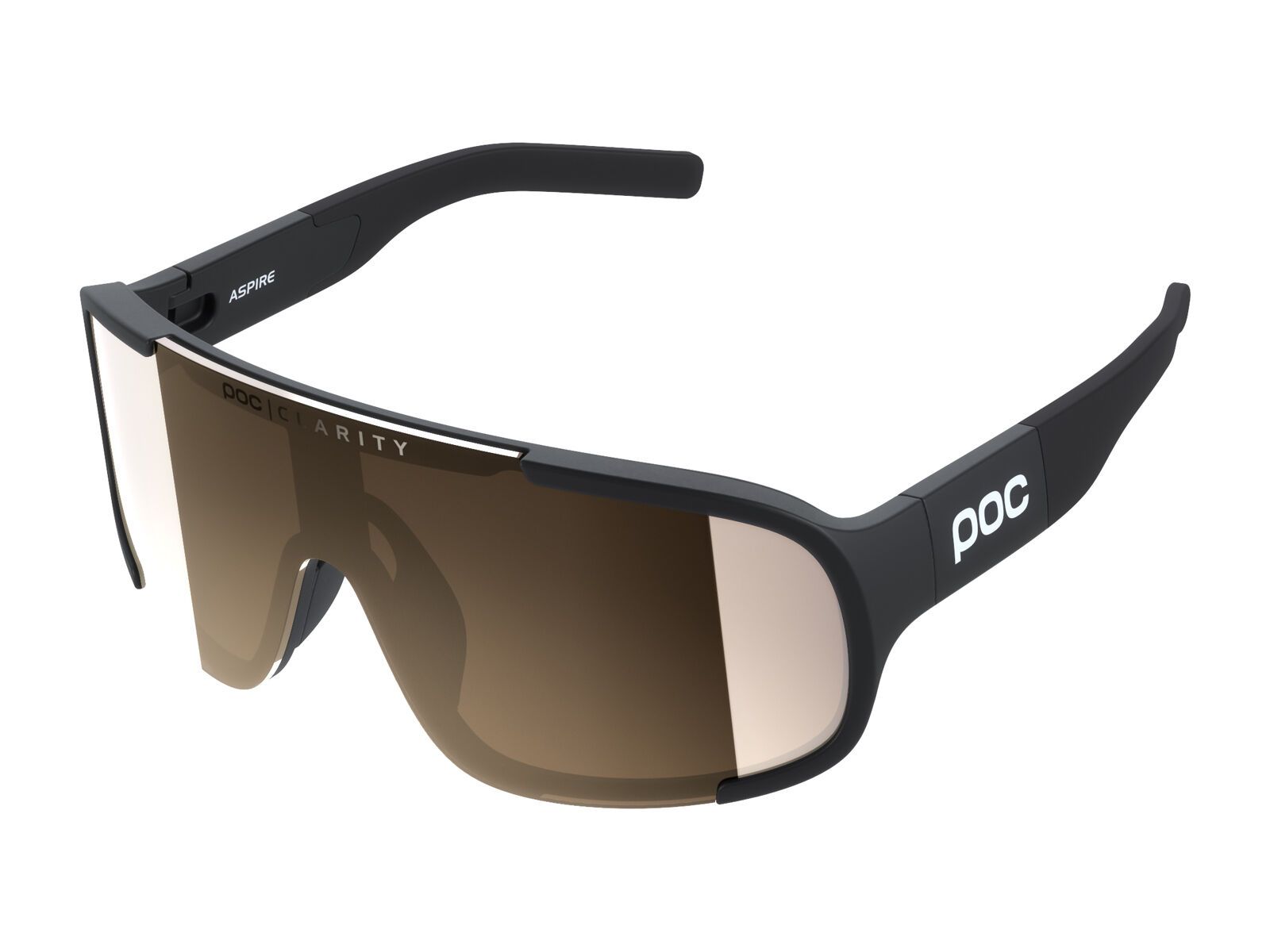 POC Aspire Clarity Road Silver, uranium black - Bild 1
