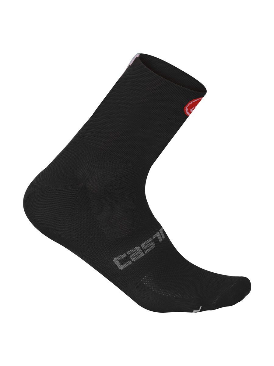 Castelli Quattro 9 Sock, black - Bild 1