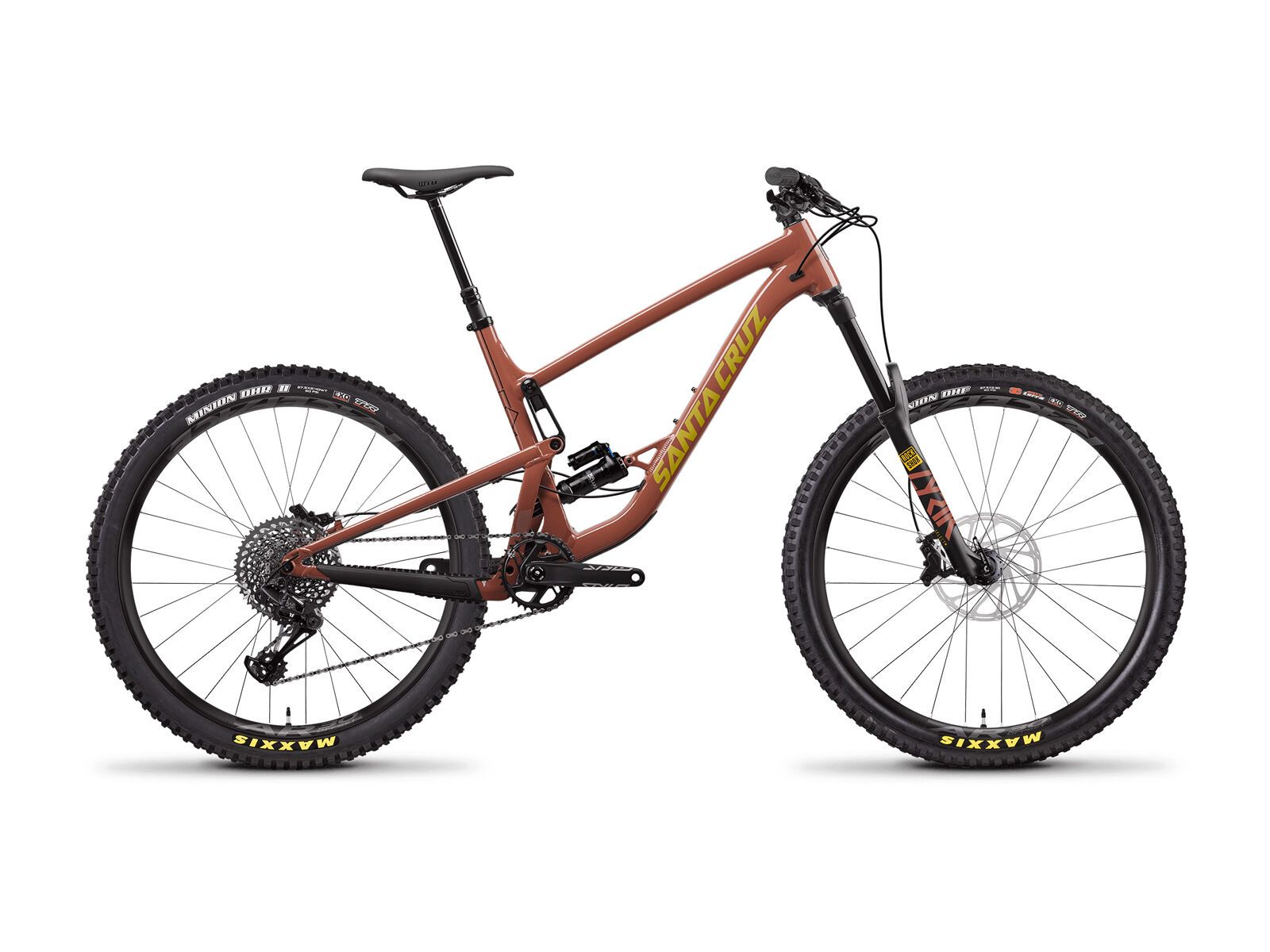 Santa Cruz Bronson AL S, red tide and yellow - Bild 1