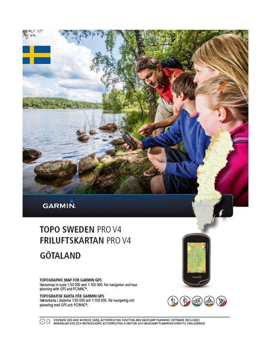 Garmin Topo Schweden v4 PRO Götaland (microSD/SD) - Bild 1