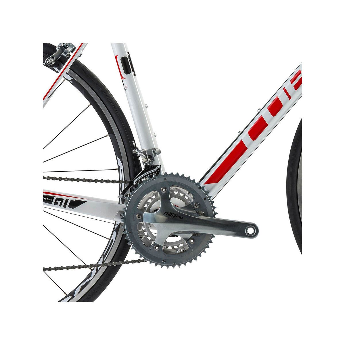 Cube Agree GTC 3-fach, white/black/red - Bild 3