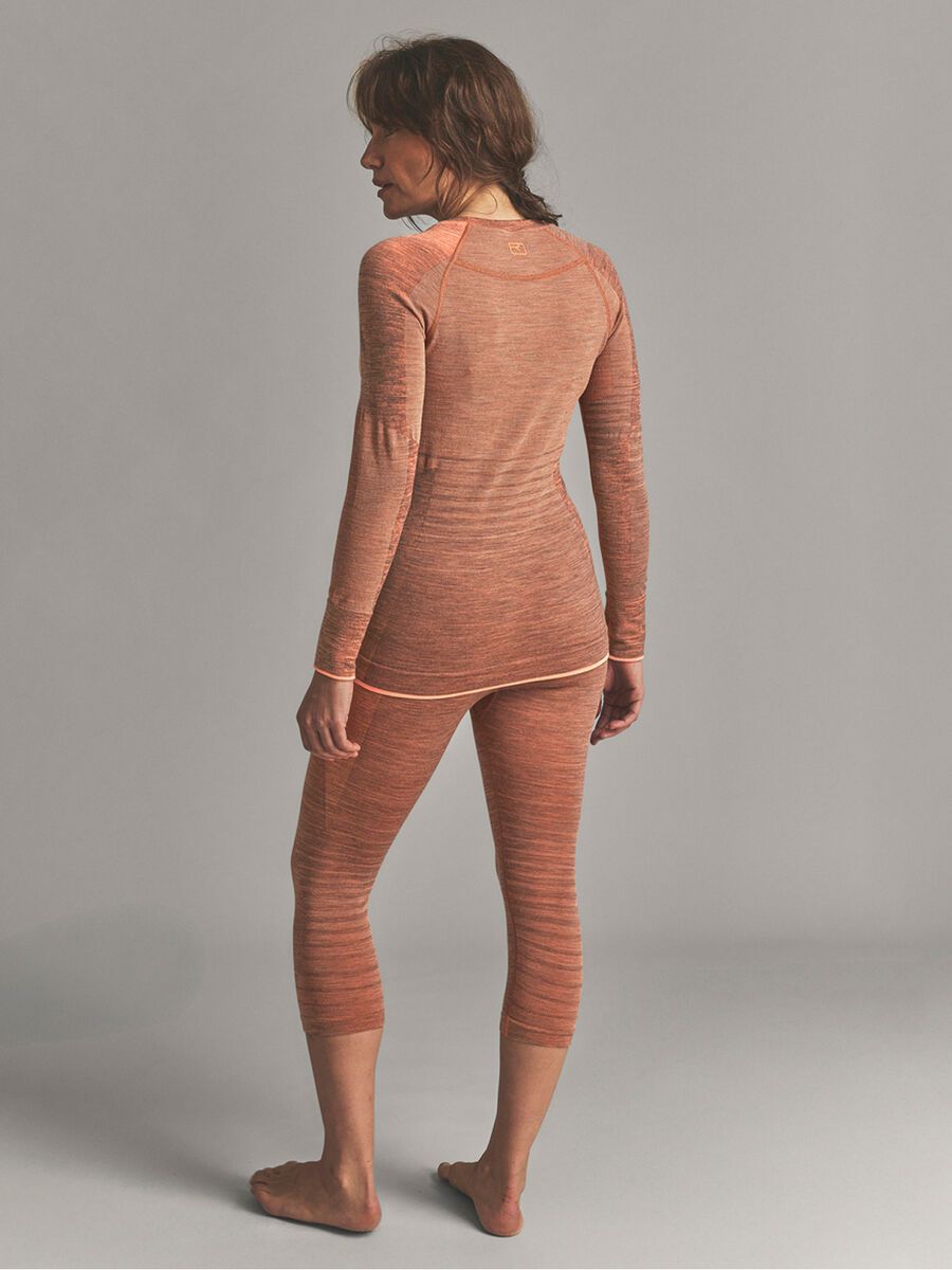 Ortovox 230 Merino Competition Long Sleeve W, faded tangerine - Bild 4