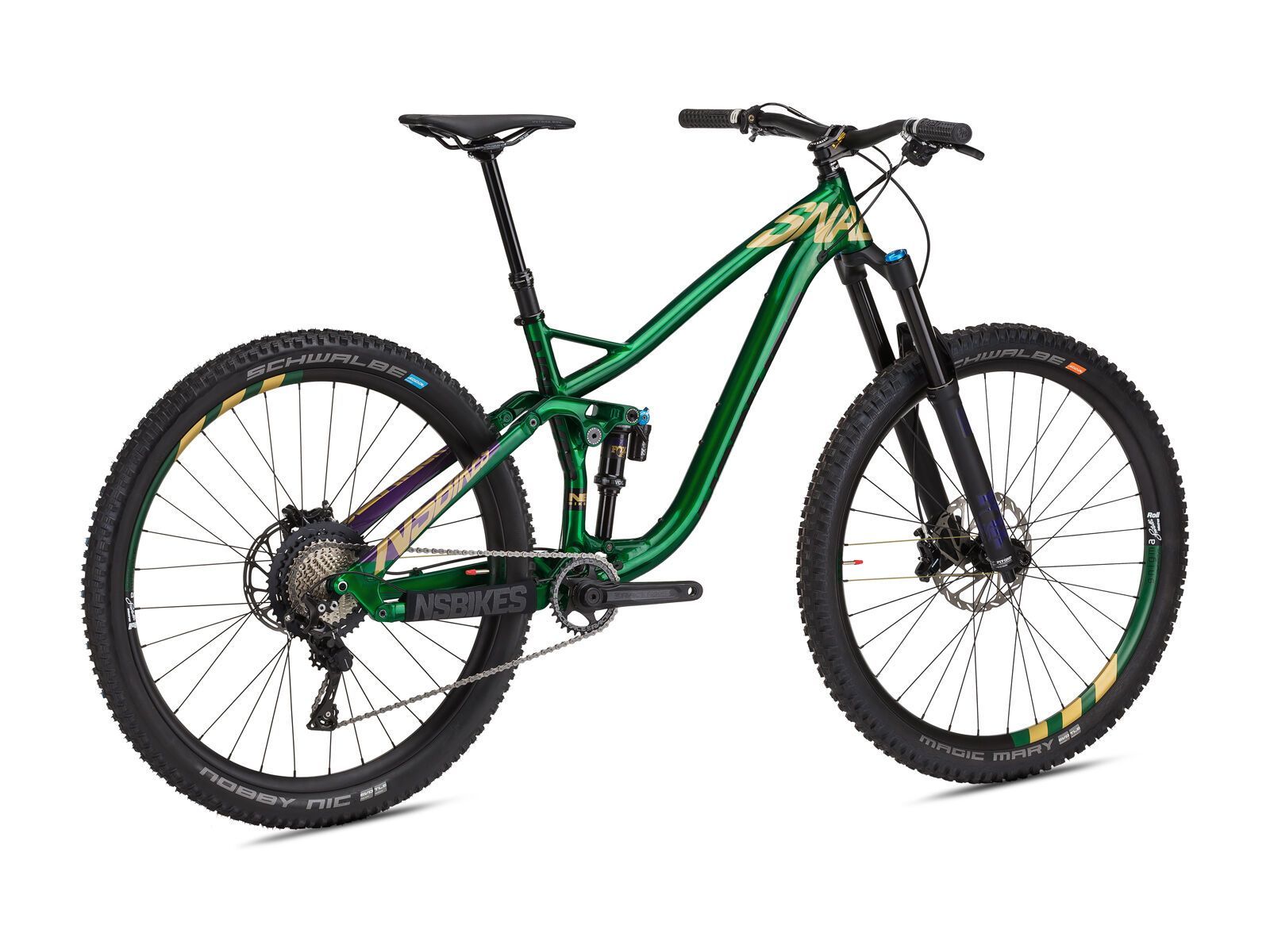 NS Bikes Snabb 150 Plus 1, trans green - Bild 4