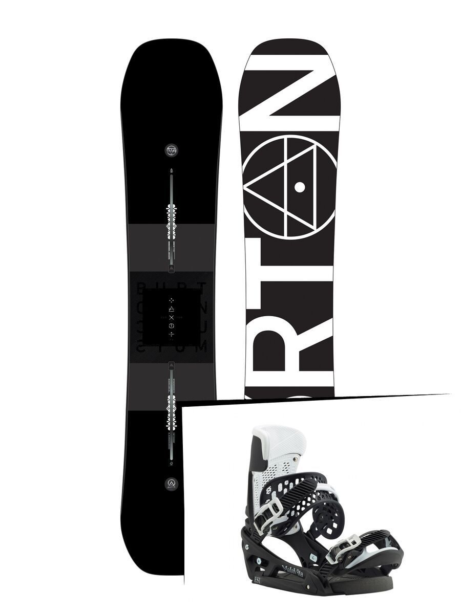 Set: Burton Custom X Flying V 2019 +  Malavita EST (1931043S) - Bild 1