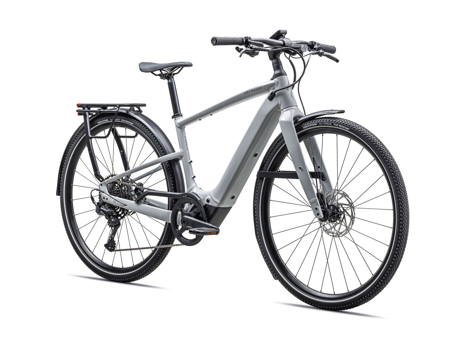 Specialized Turbo Vado SL 2 5.0 EQ, gloss dove gray - Bild 2