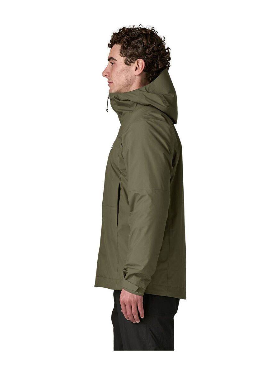 Patagonia Men's Insulated Boulder Fork Rain Jacket, basin green - Bild 3