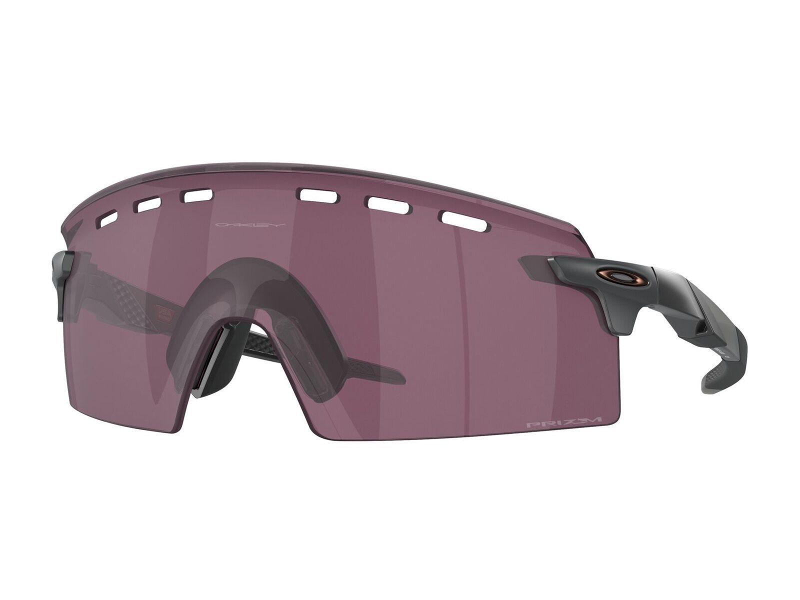 Oakley Encoder Strike Vented - Prizm Road Black, matte grey smoke - Bild 1