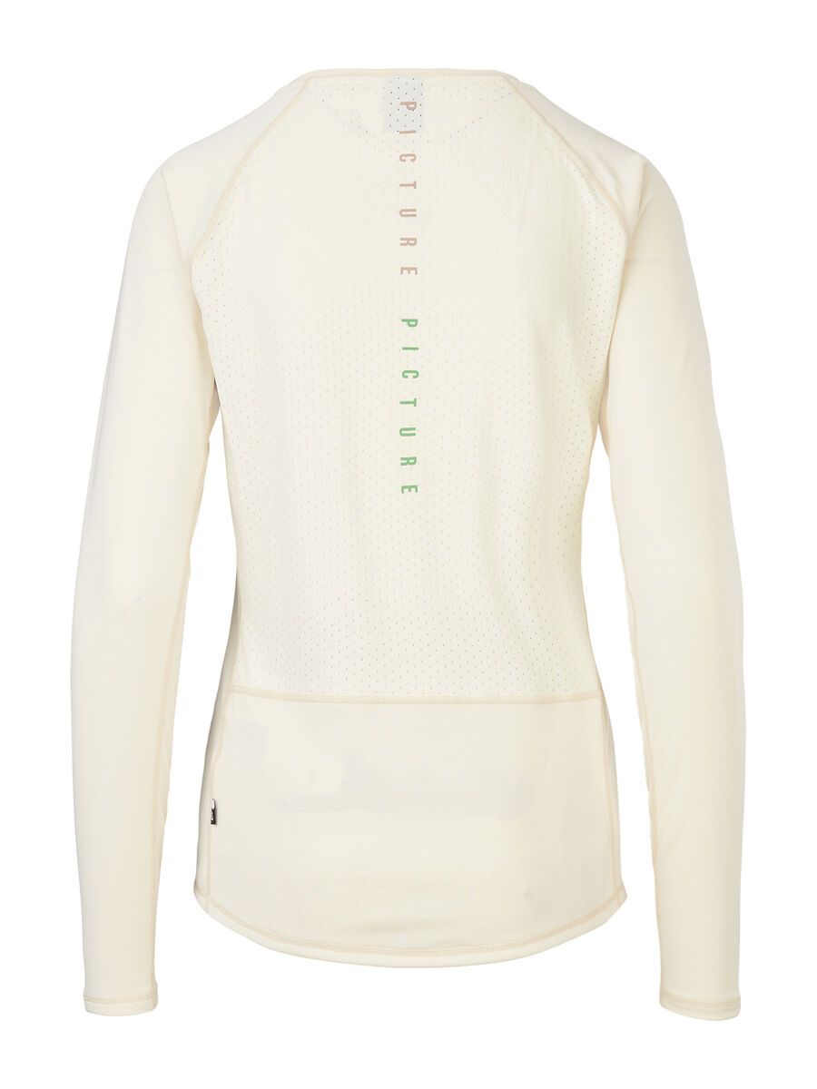 Picture Kiersi LS Tech Tee, smokwhite - Bild 2