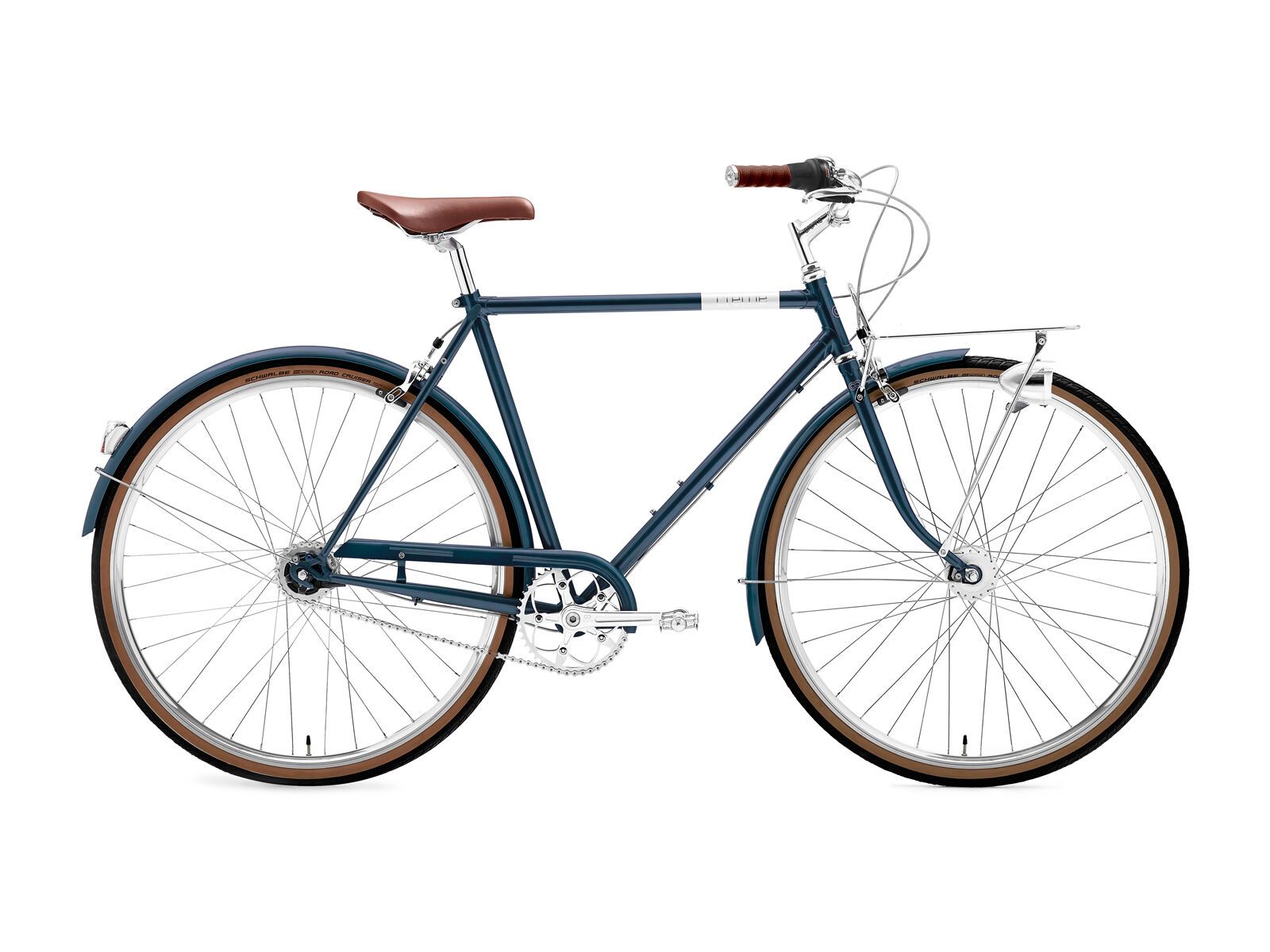 Creme Cycles Caferacer Man Doppio, midnight blue - Bild 1