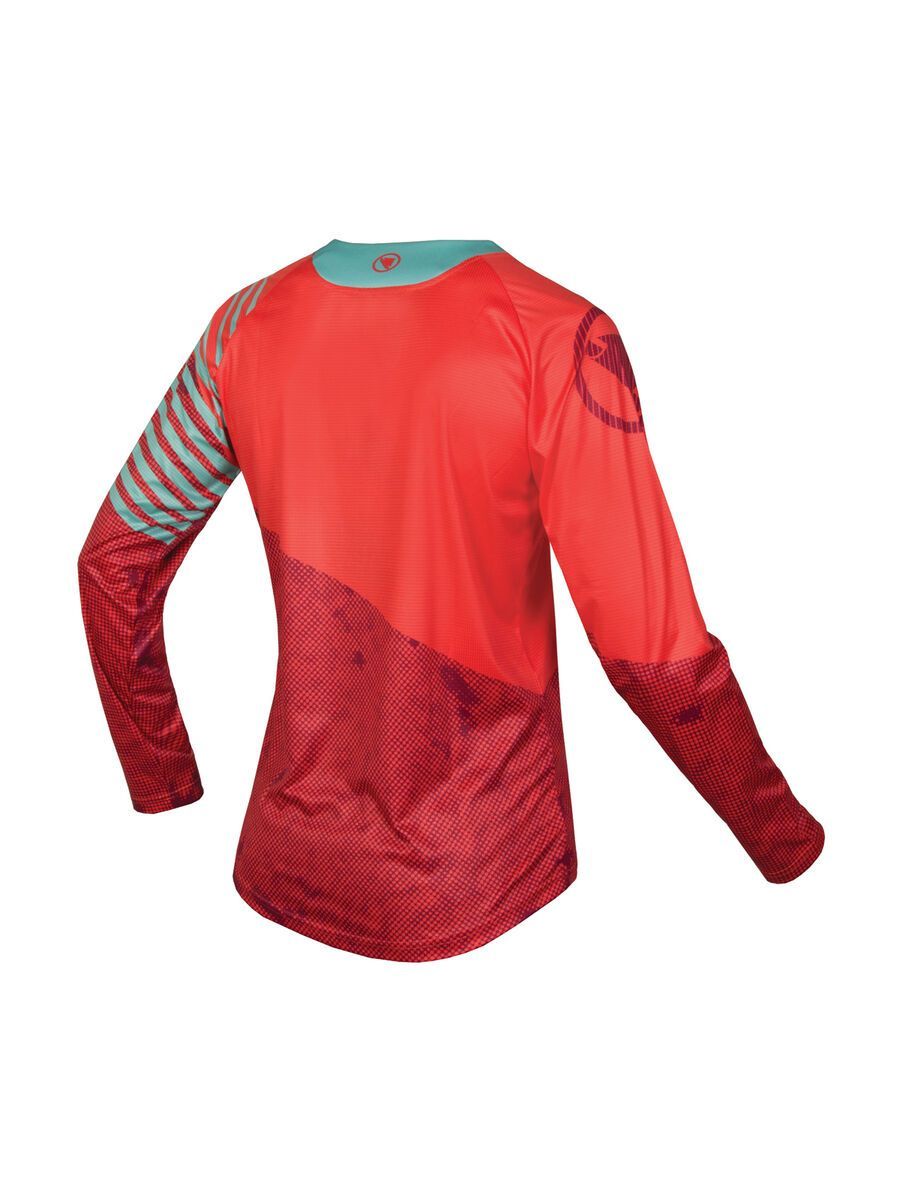 Endura Wms MT500 Print L/S Trikot, koralle - Bild 2