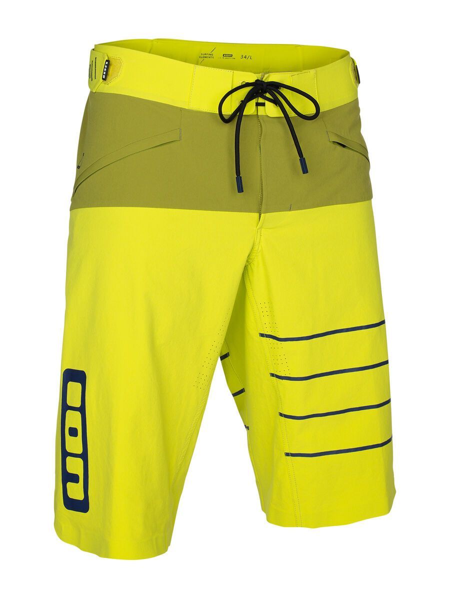 ION Bikeshort Avic, lime - Bild 1