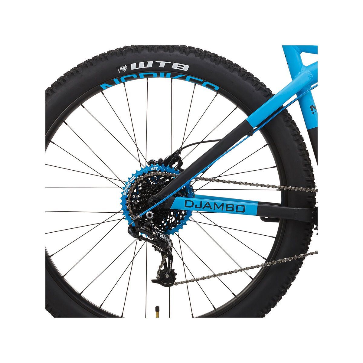 NS Bikes Eccentric Djambo, black/blue - Bild 4
