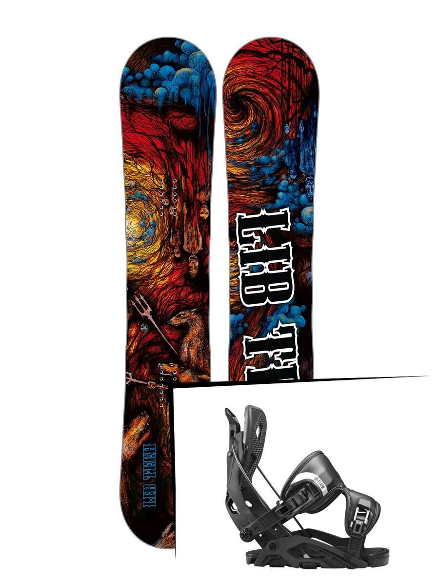 Set: Lib Tech From Hell Skate Banana 2017 + Flow Fuse (1718351S) - Bild 1