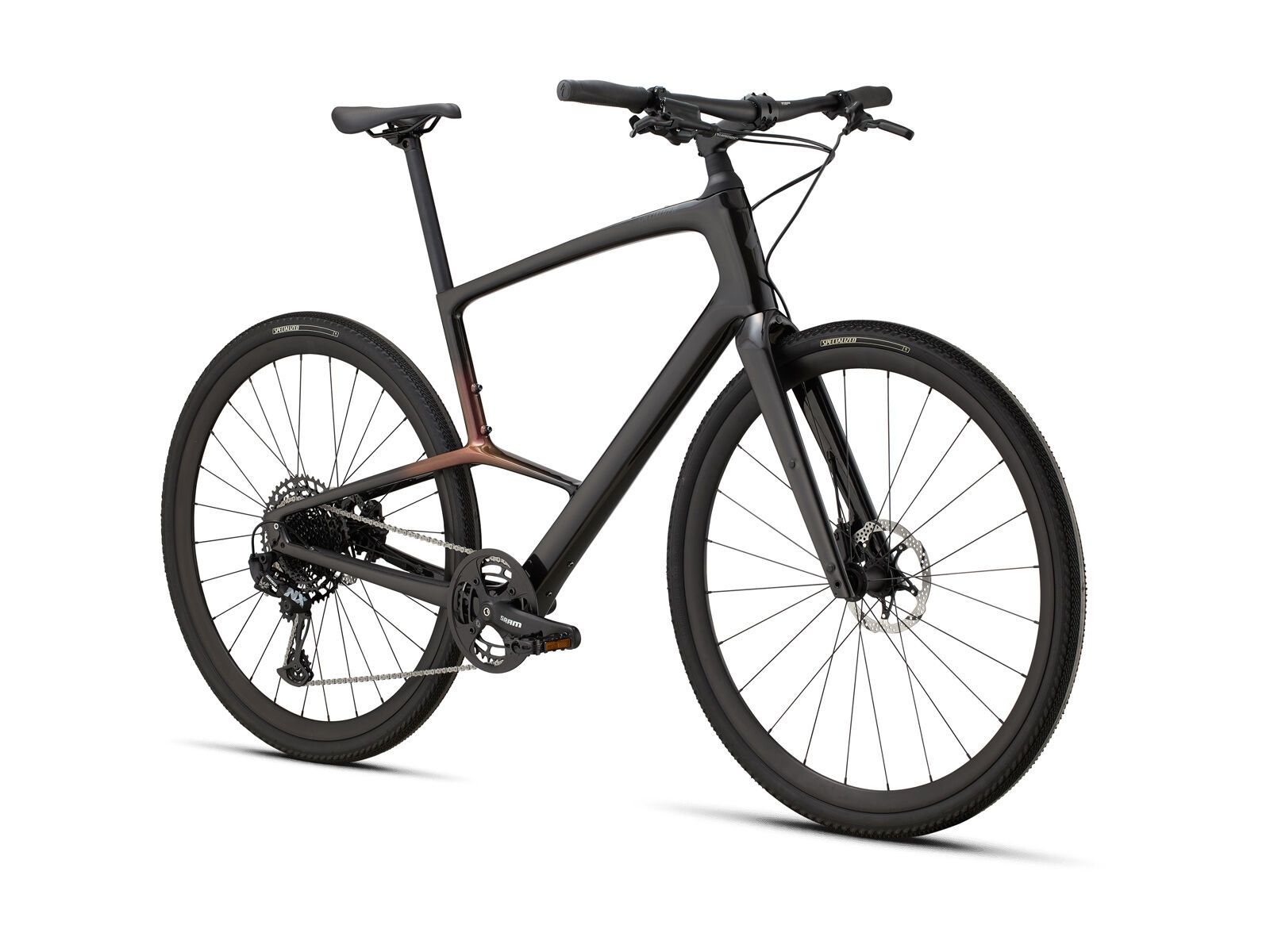 Specialized Sirrus X 5.0, carbon/red pearl/black reflective - Bild 2