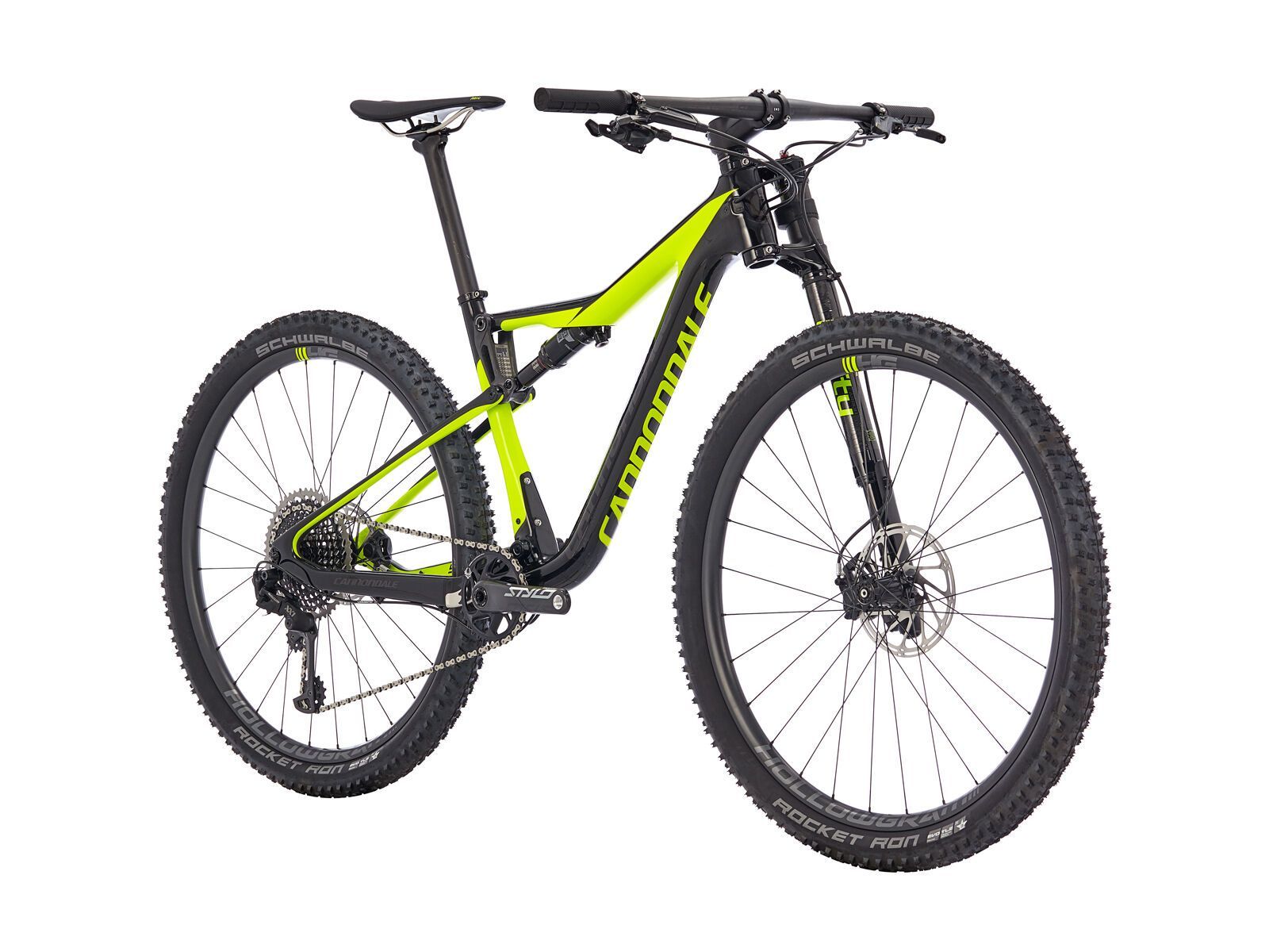 Cannondale Scalpel-Si Hi-Mod 1 27.5, jet black w/ volt and anthracite - gloss (VLT) - Bild 2