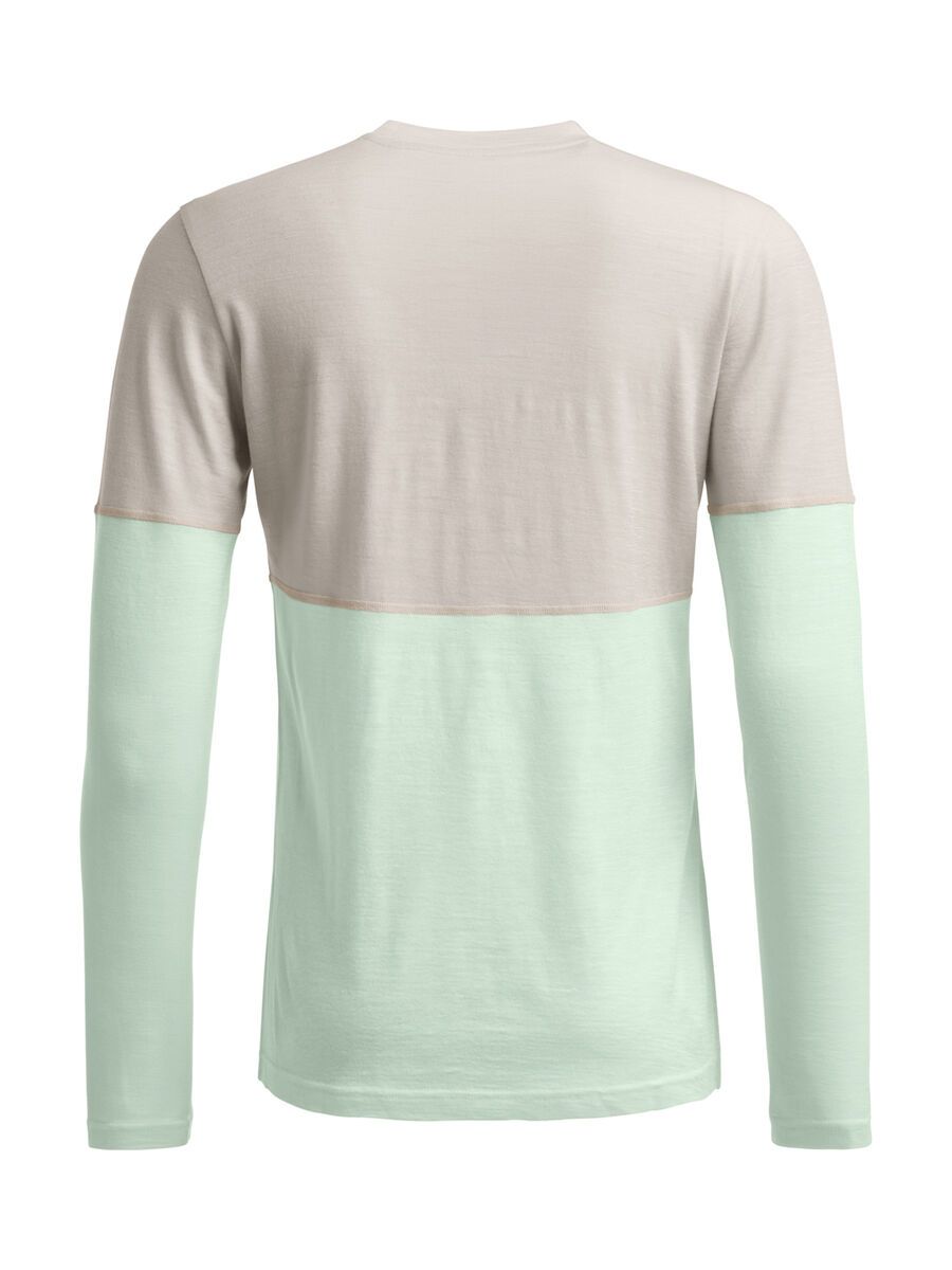 Ortovox 185 Rock'n'wool Long Sleeve W, white tea - Bild 2