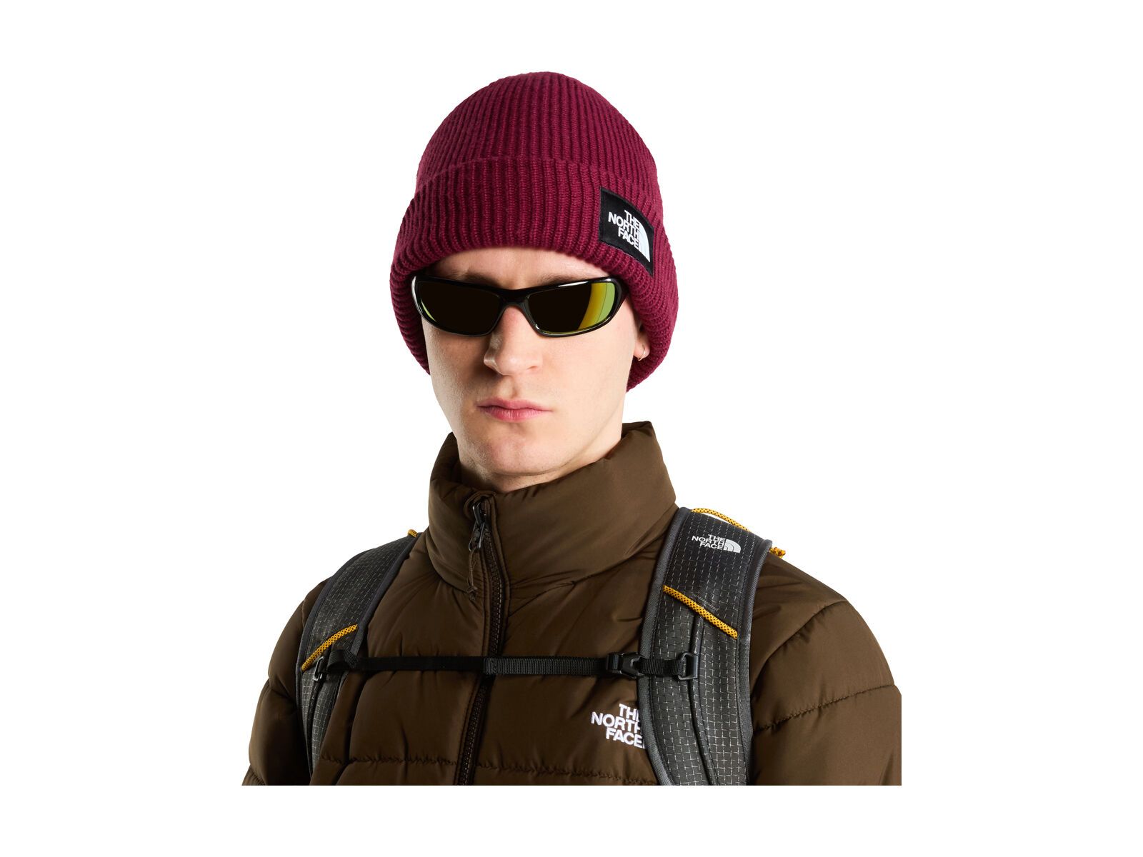 The North Face Salty Lined Beanie, burgundy crush - Bild 3