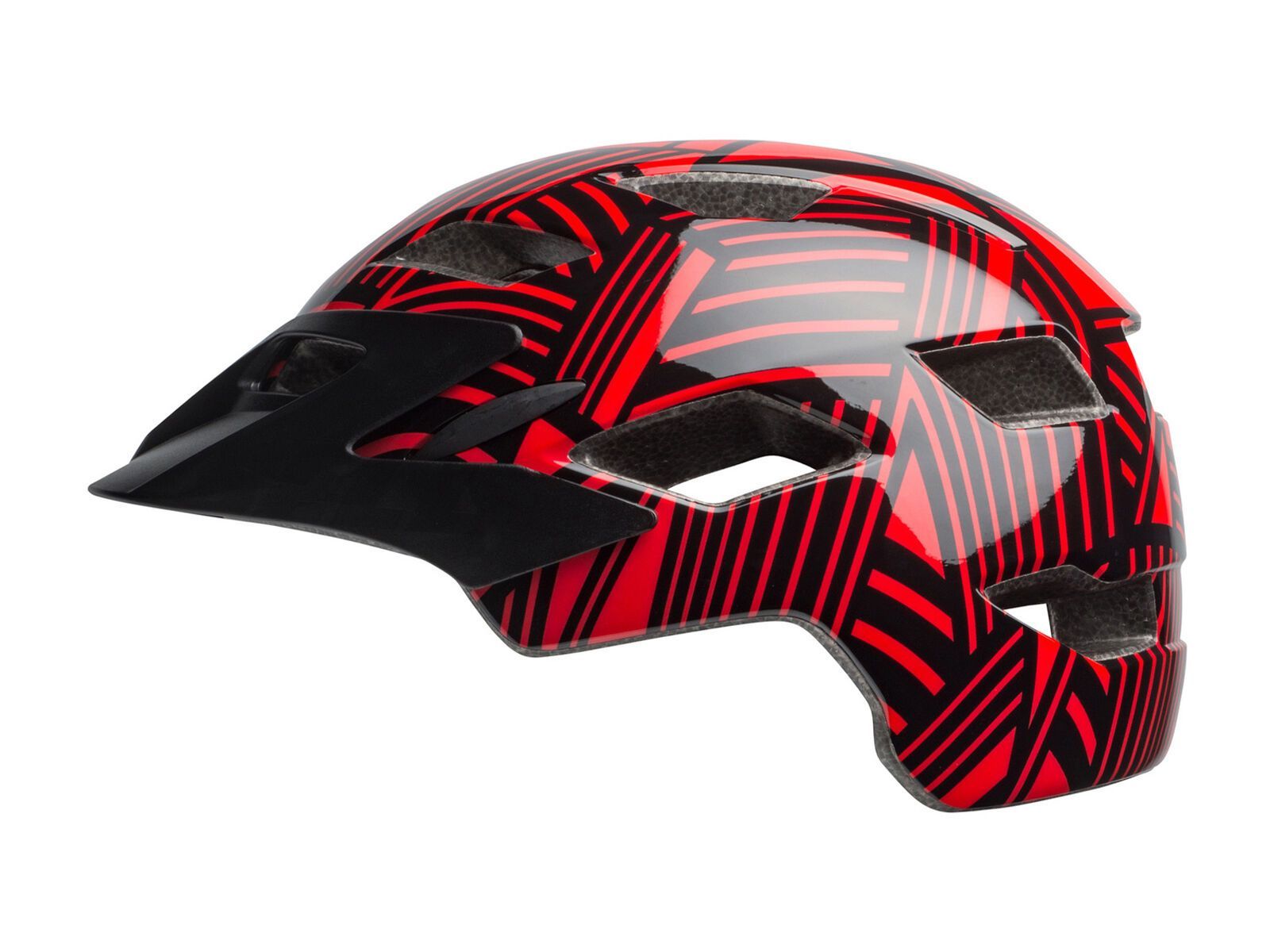 Bell Sidetrack Youth, gloss red/black seeker - Bild 2