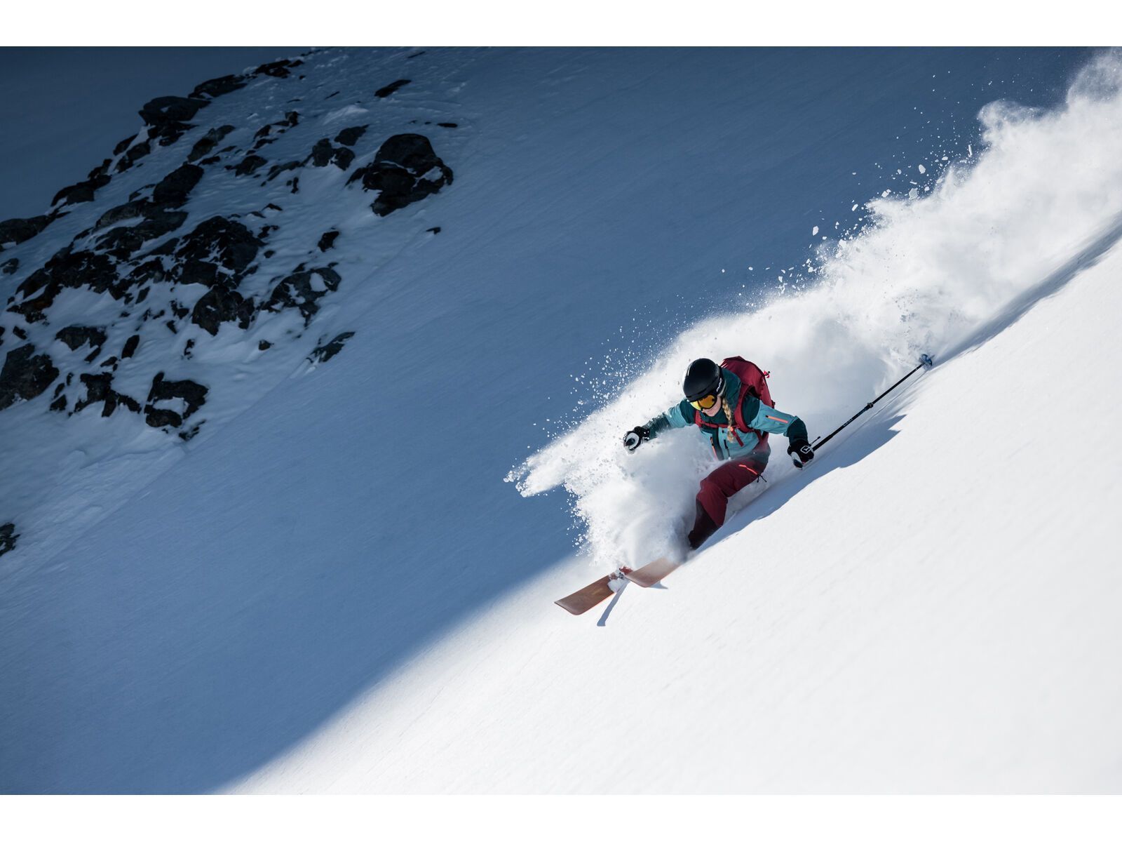 Ortovox 3L Deep Shell Bib Pants W, green pine - Bild 6