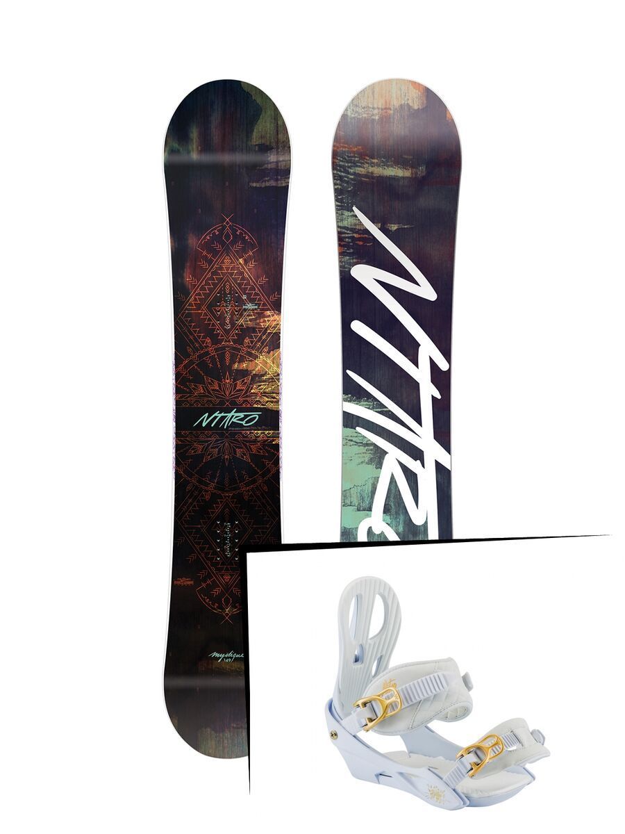 Set: Nitro Mystique 2019 + Nitro Rythm white gold - Bild 1