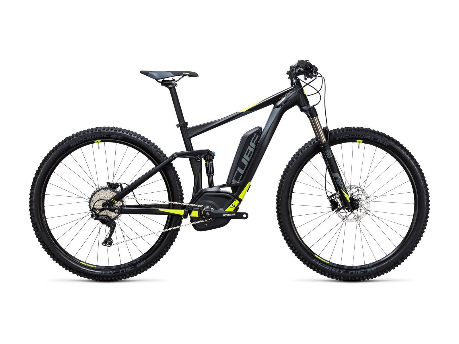 Cube Stereo Hybrid 120 HPA Pro 400 29, black´n´flashyellow - Bild 1