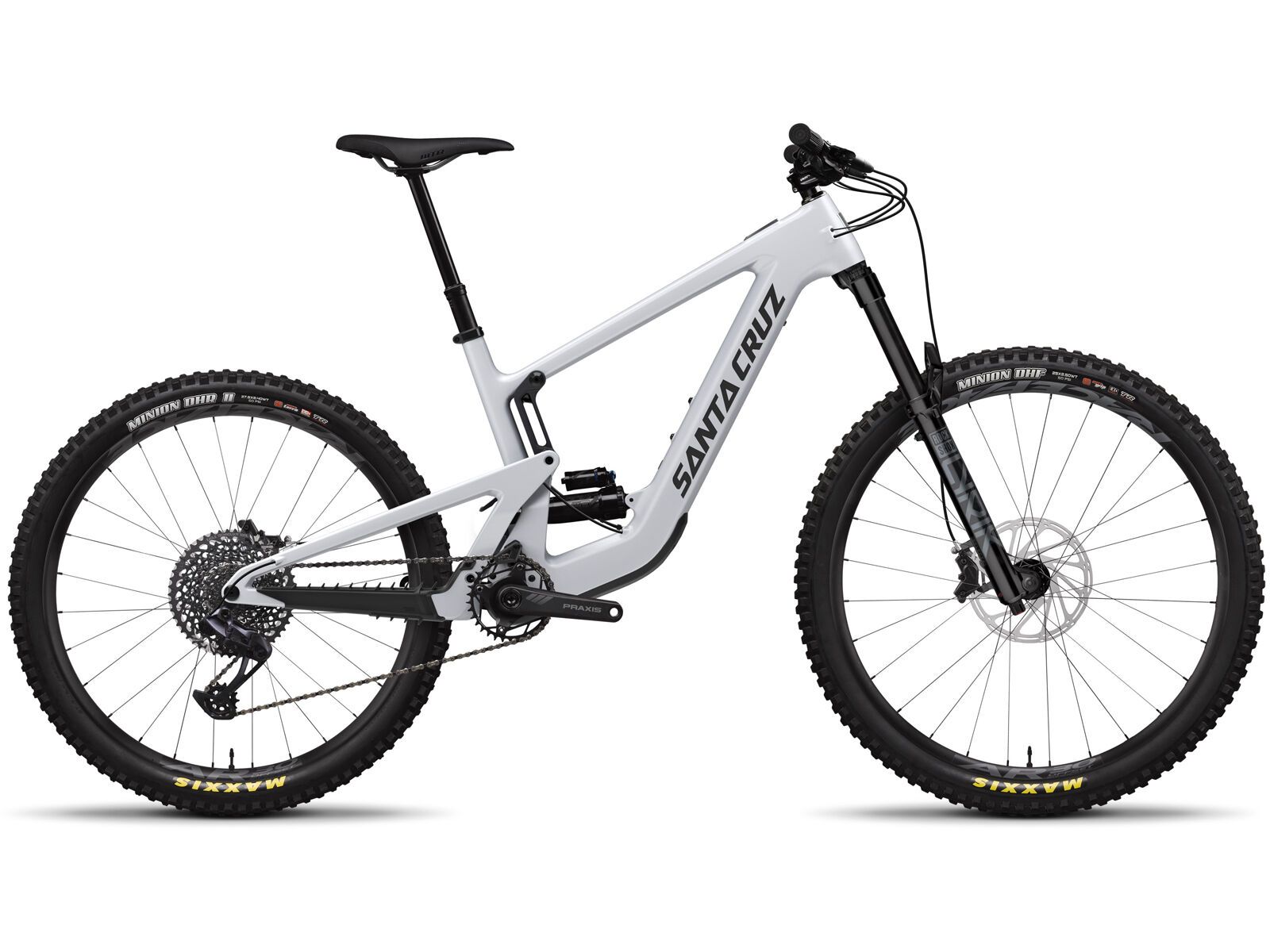 Santa Cruz Heckler SL C / S / MX, matte silver - Bild 1