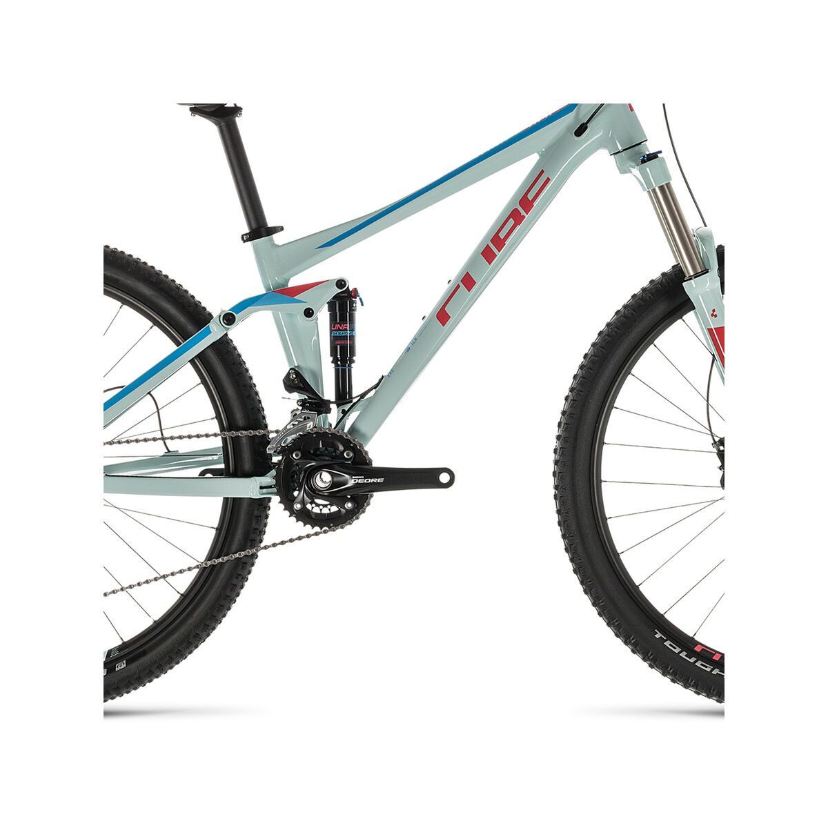 Cube Sting WS 120 EXC 27.5, lightblue´n´coral - Bild 3