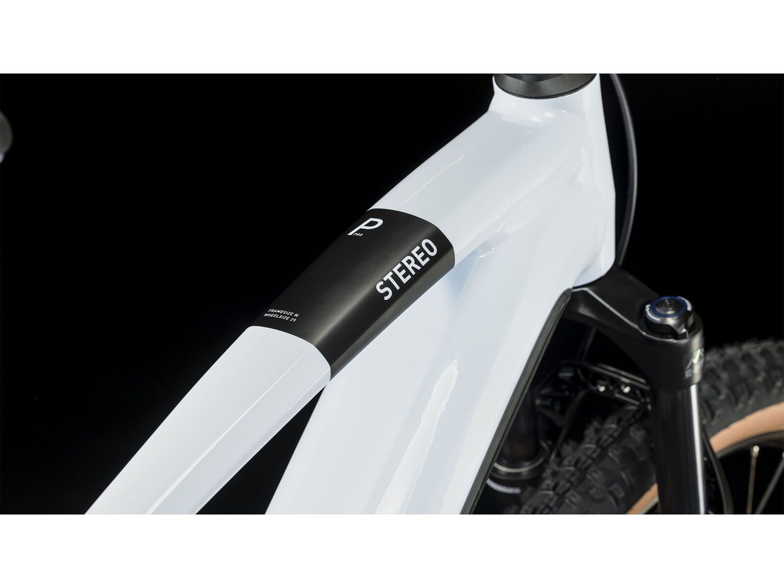 Cube Stereo Hybrid 120 Pro 750 27.5, flashwhite´n´black - Bild 3