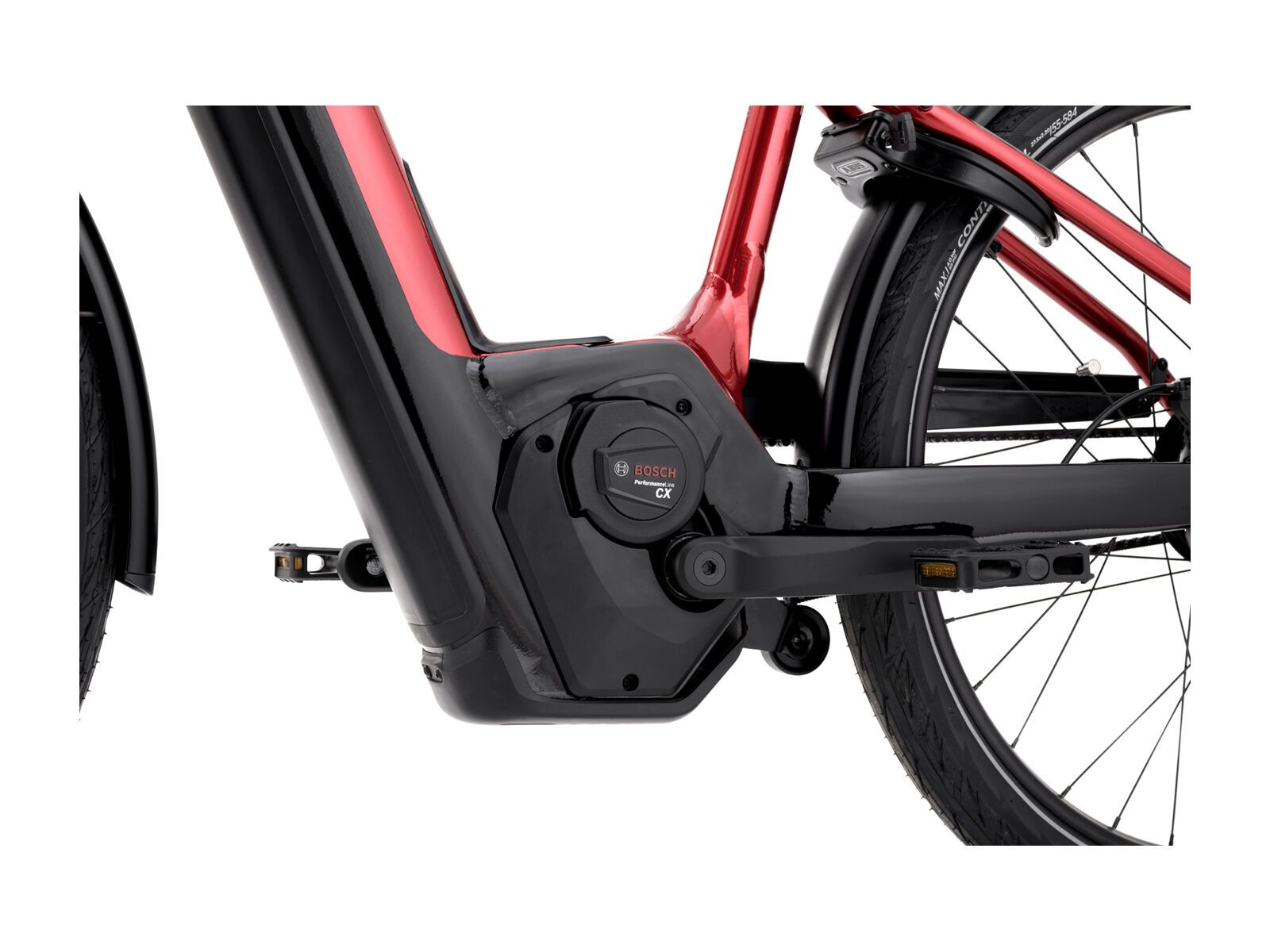 Cannondale Mavaro Neo 1 Low StepThru - 27.5, candy red - Bild 5