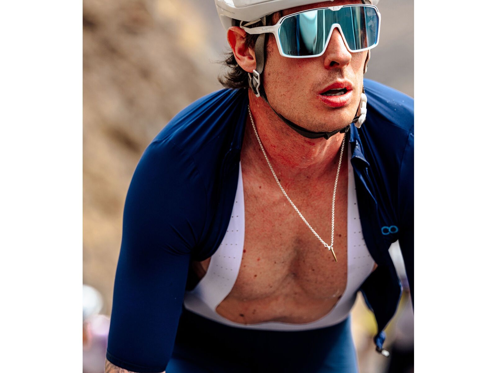 Le Col Hors Categorie Lightweight Bib Shorts, navy/white - Bild 12