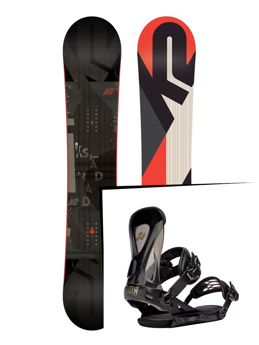 Set: K2 Standard Wide 2018 + Ride Revolt black - Bild 1