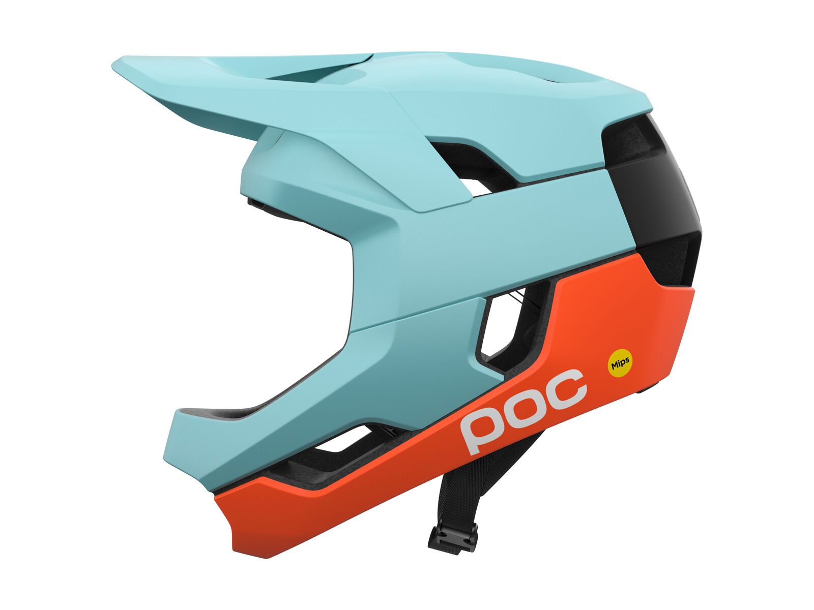 POC Otocon Race MIPS, indicolite blue matt/carnelian orange matt - Bild 1