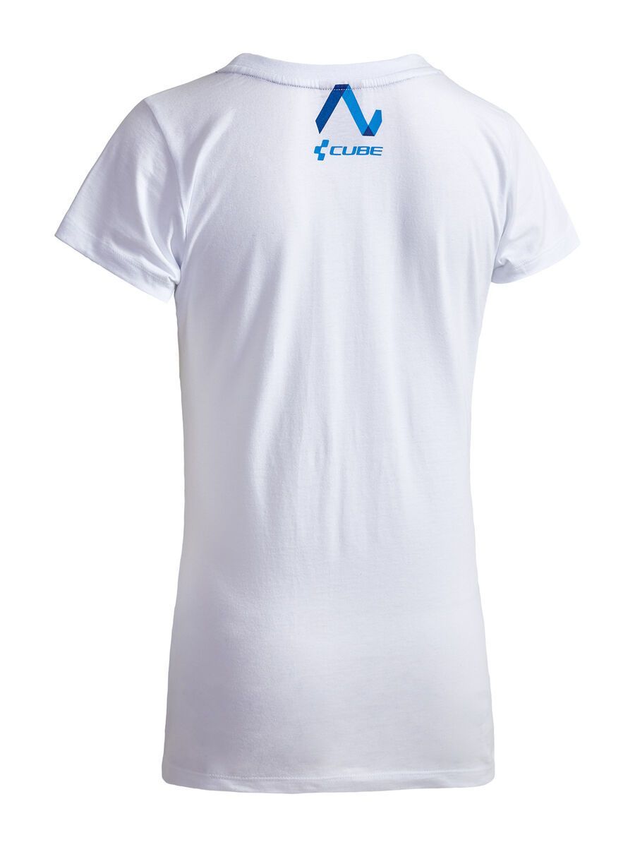 Cube WLS T-Shirt Hills, white - Bild 2