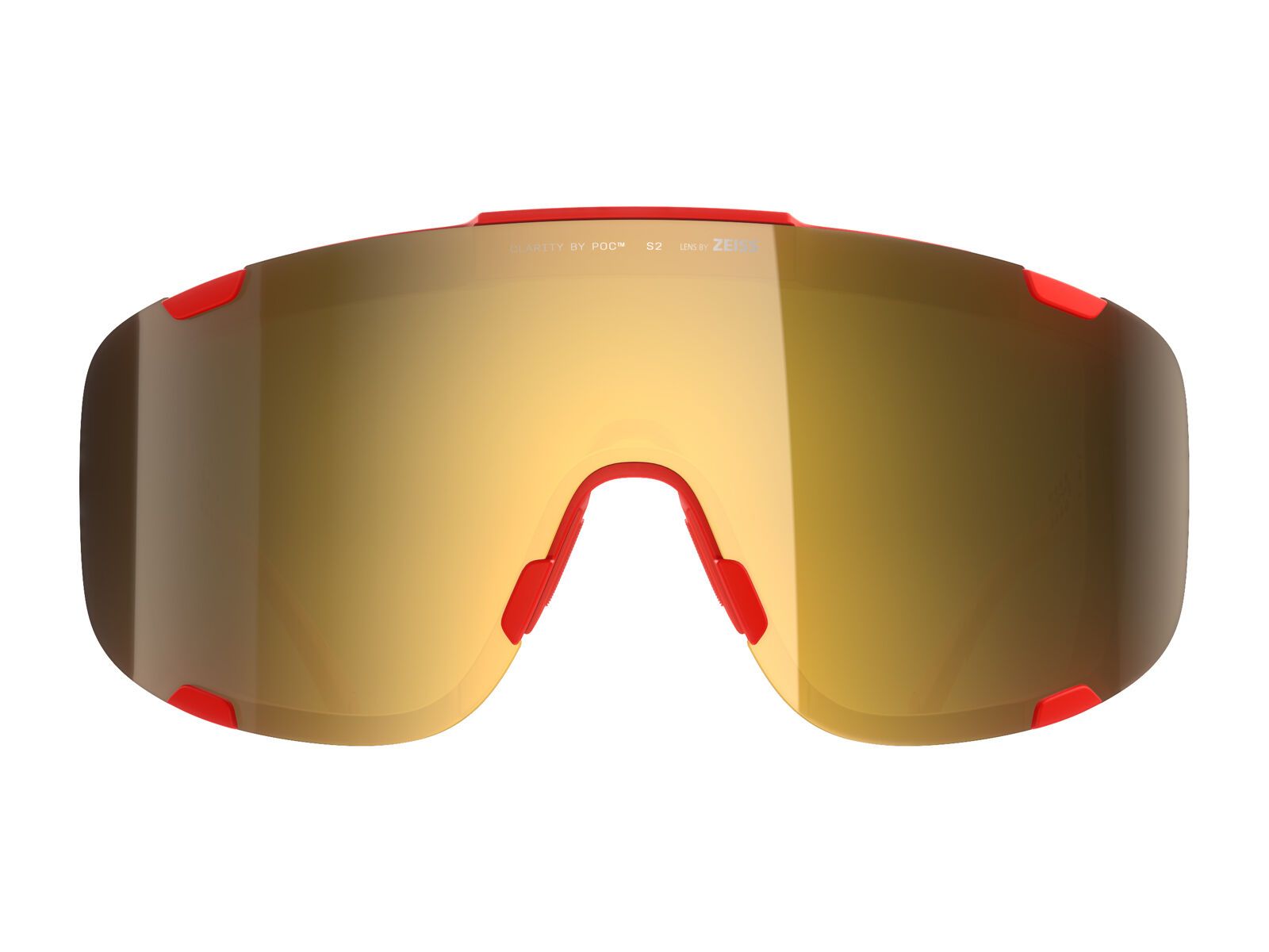 POC Devour, Clarity Road/Partly Sunny Gold / prismane red - Bild 2