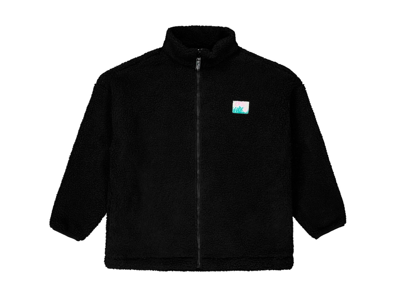 Picture Nyss Embro Zip Fleece, black - Bild 1
