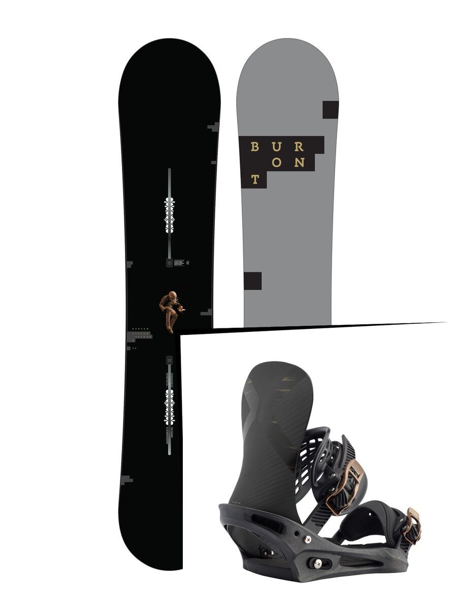 Set: Burton Custom Mystery 2017 +  X-Base (1712954S) - Bild 1