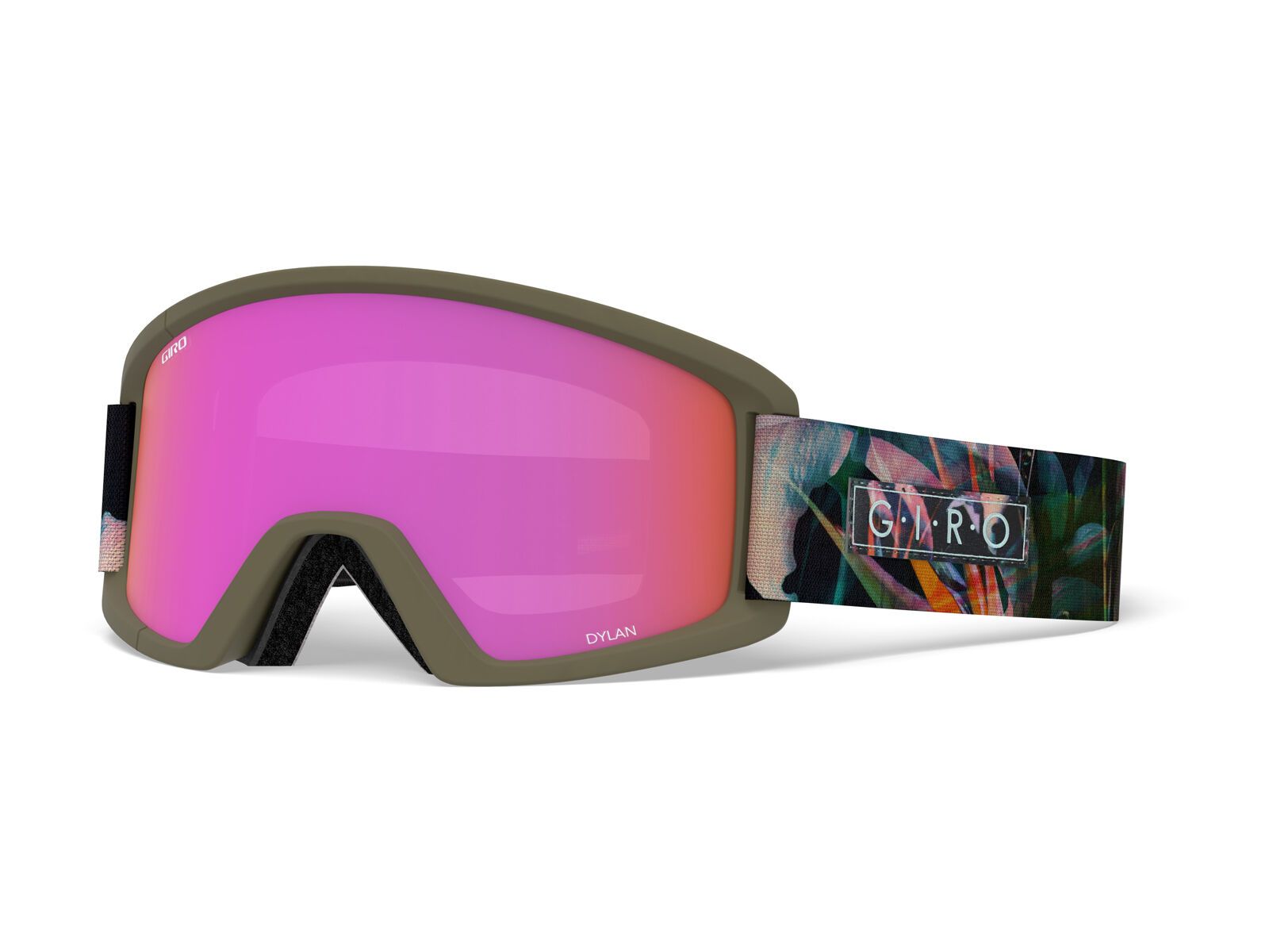 Giro Dylan inkl. WS, electric petal/Lens: amber pink - Bild 2