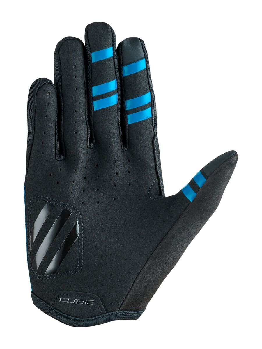 Cube Handschuhe Rookie Gravity Langfinger X Actionteam, topas blue - Bild 2