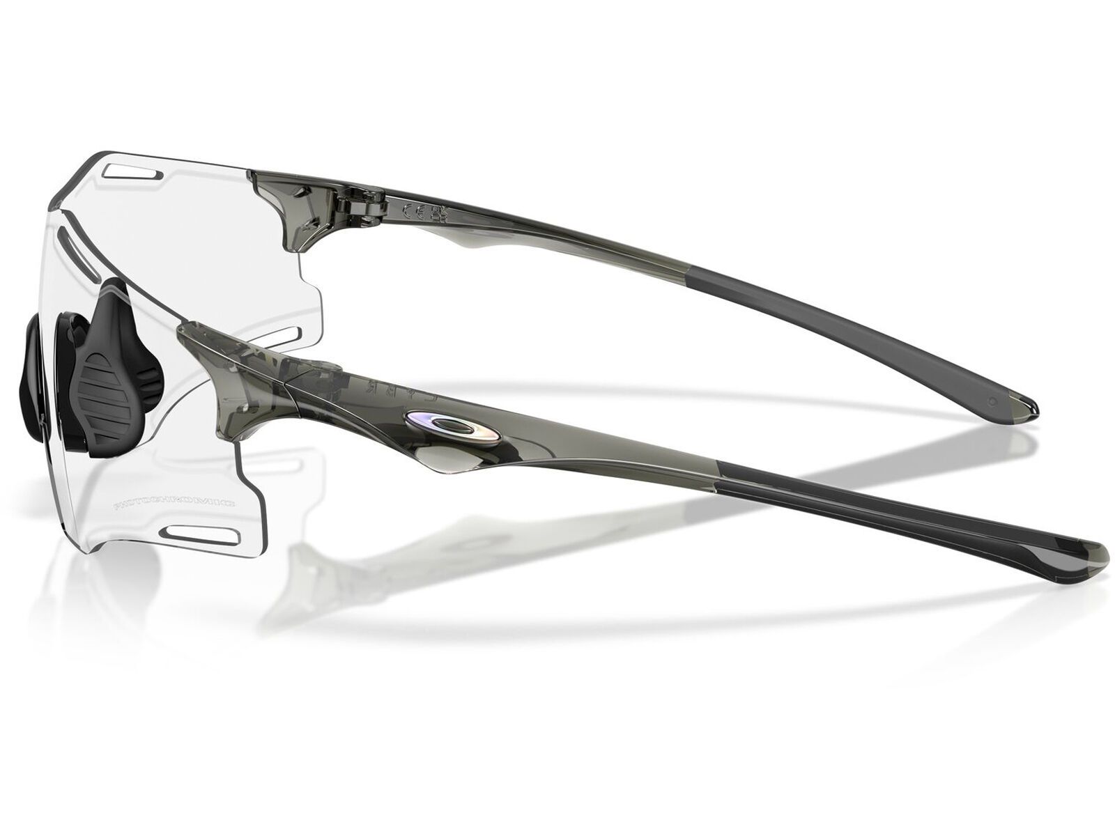 Oakley Cybr Zero Cyber Collection, Clear To Black Iridium Photochromic  / trans grey smoke - Bild 10