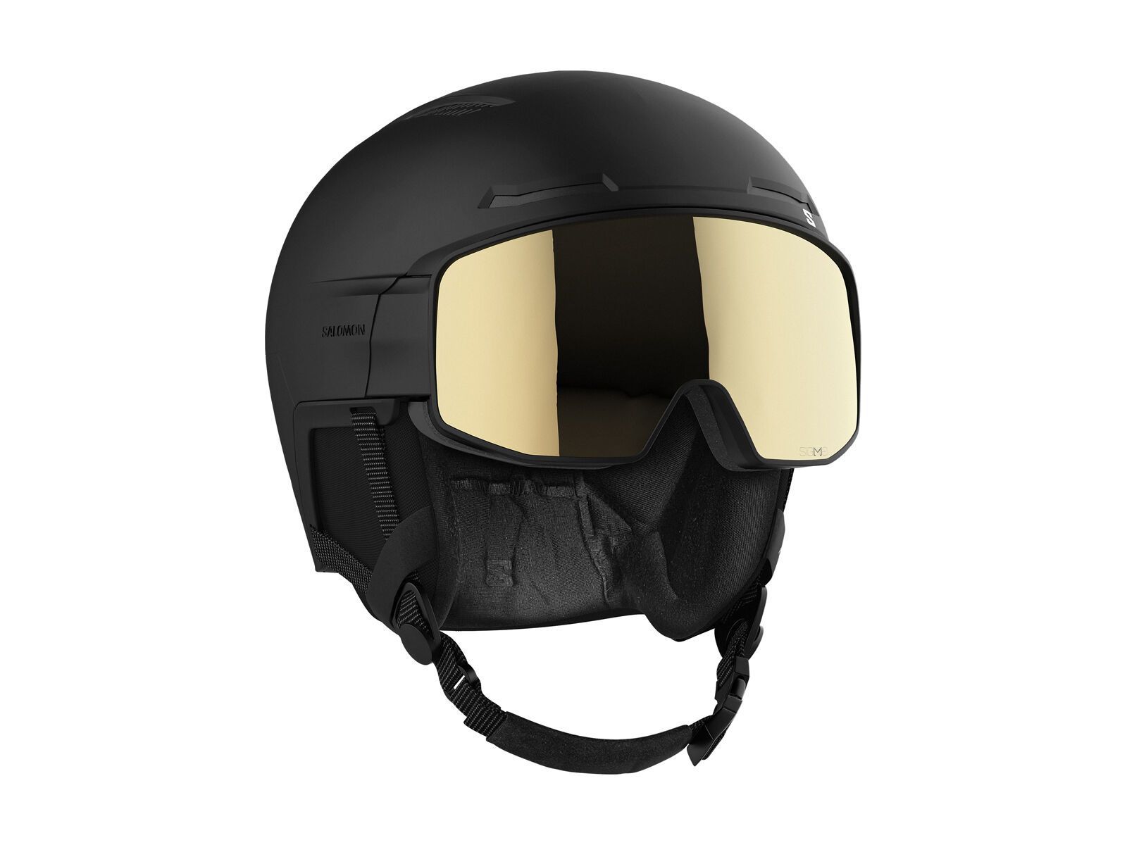 Salomon Driver Pro MIPS, Sigma Black Gold / black - Bild 1