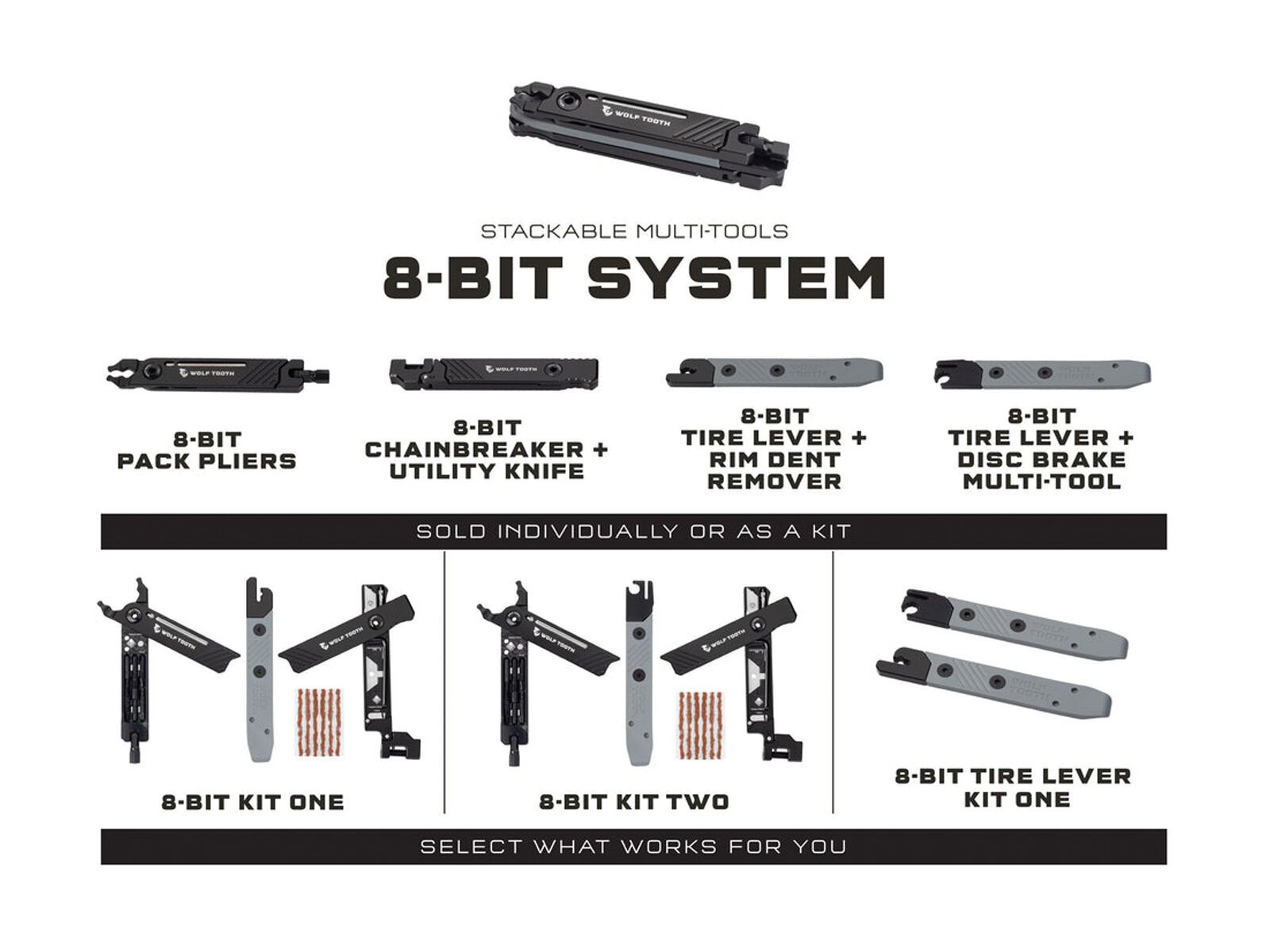 Wolf Tooth 8-Bit Chainbreaker + Utility Knife Multi-Tool - Bild 7