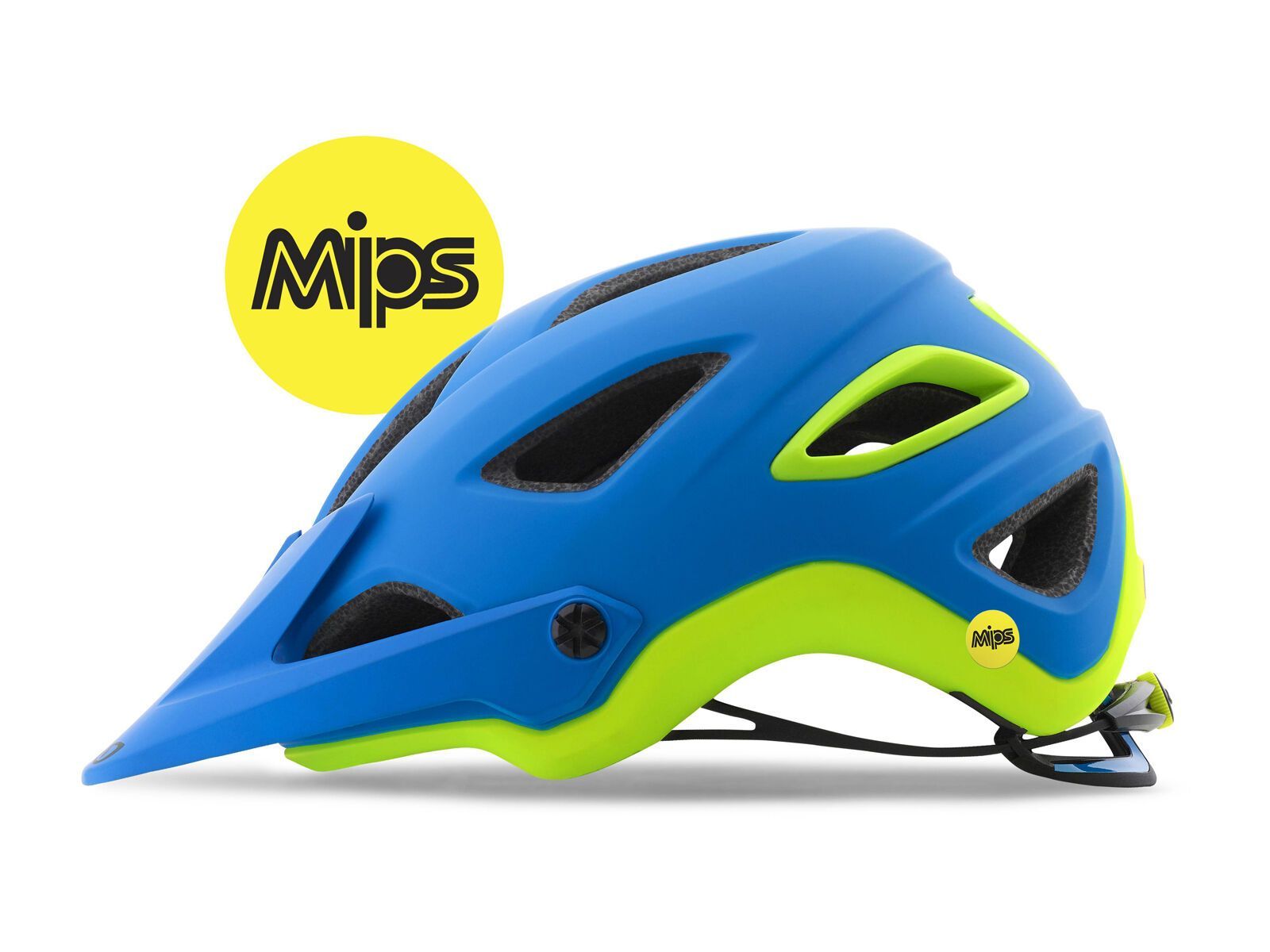 Giro Montaro MIPS, matte blue/lime - Bild 2