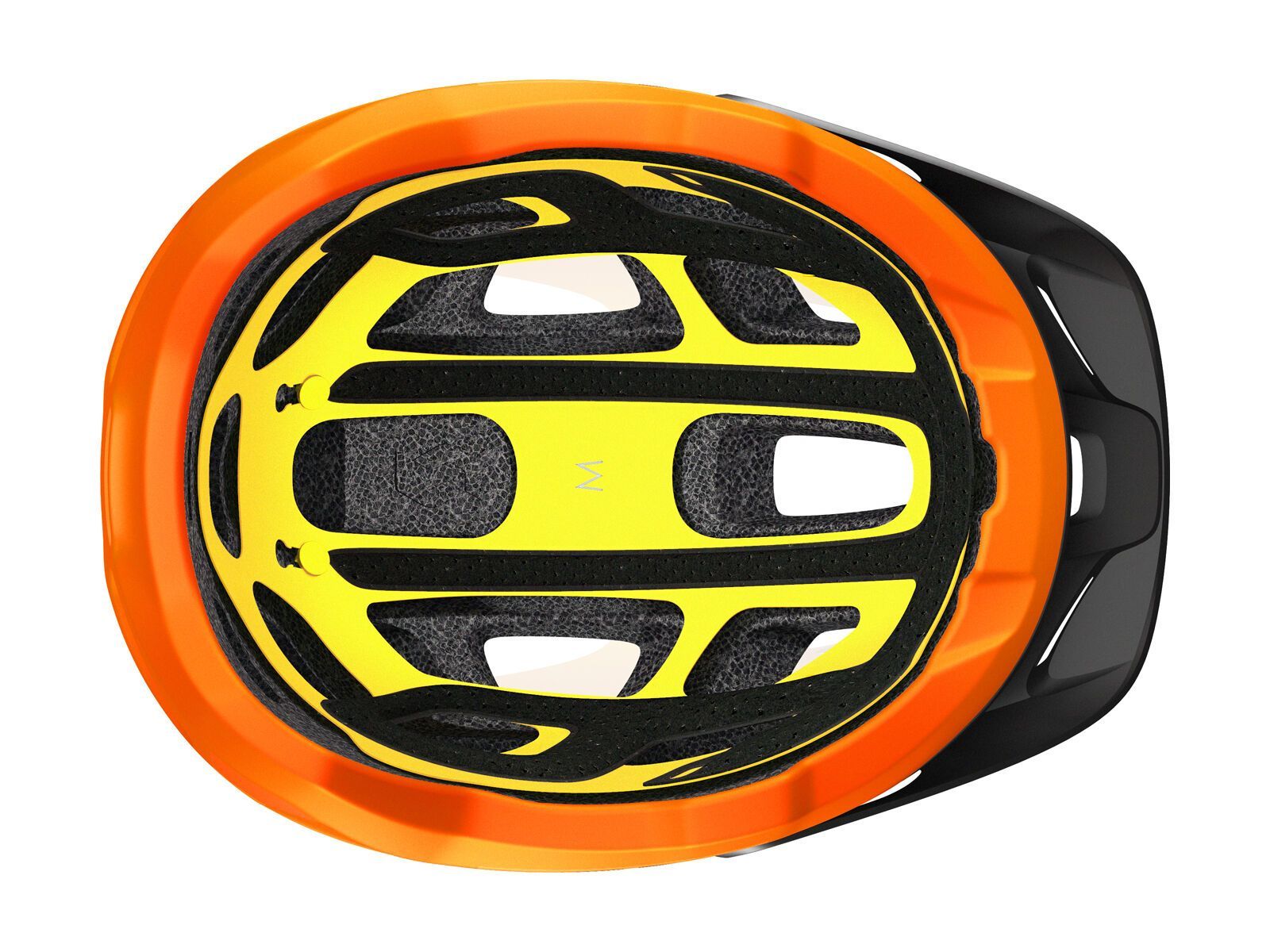 Scott Vivo Plus Helmet, black/orange flash - Bild 5