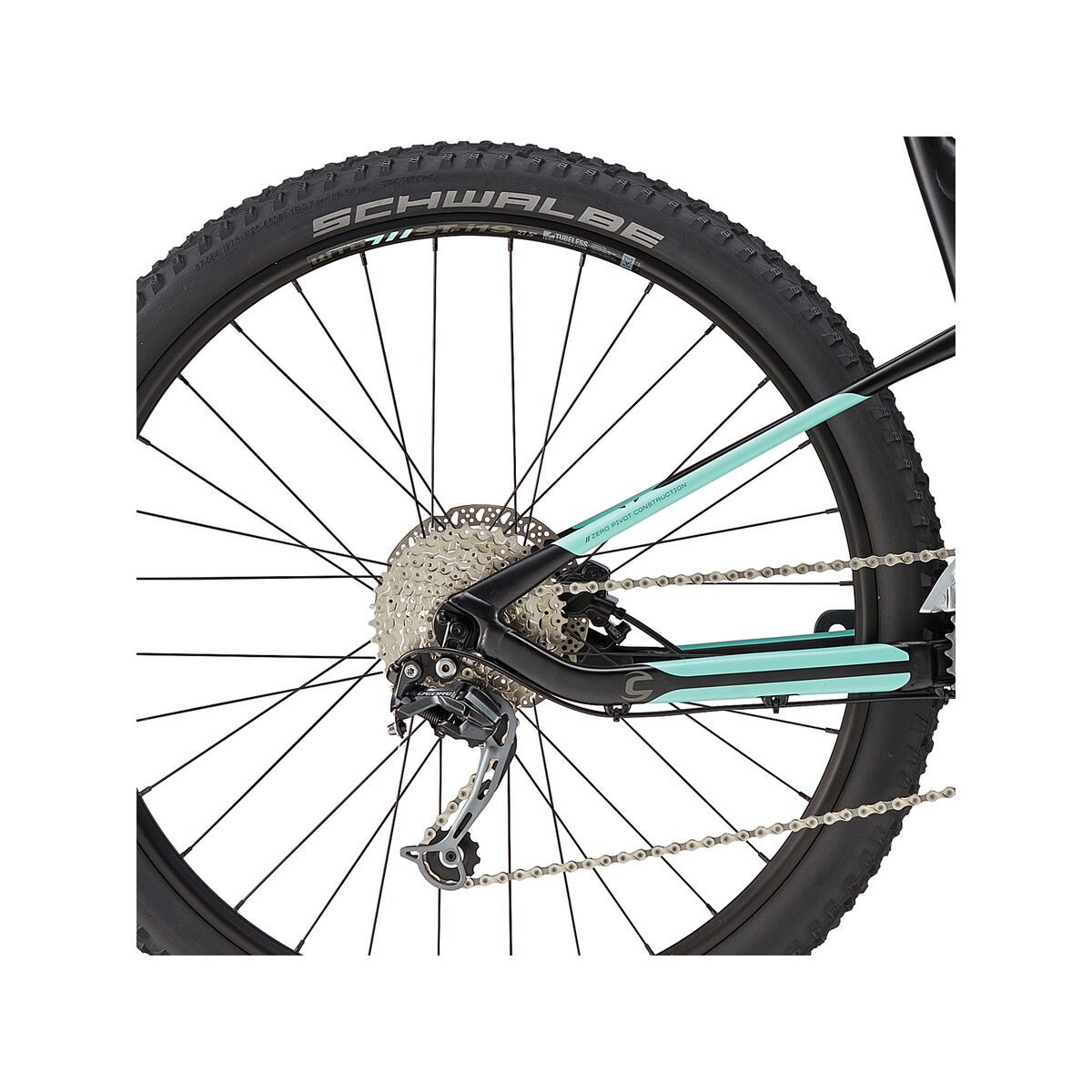 Cannondale Habit Women's 2, jet black w/ linen, tree frog, matte - Bild 5