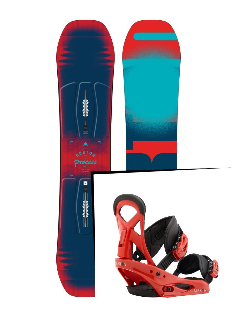 Set: Burton Process Smalls 2017 +  Mission Smalls (1712907S) - Bild 1