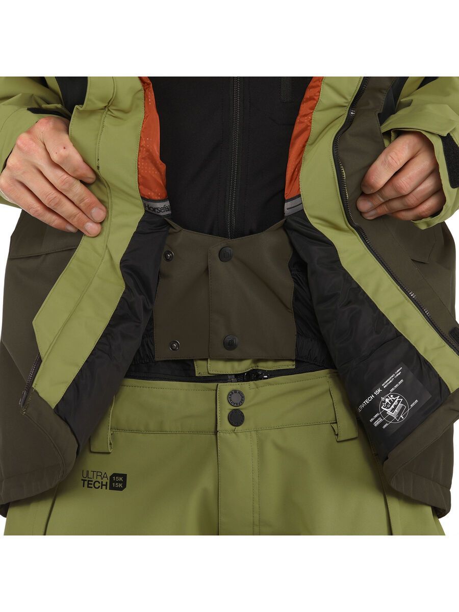 Horsefeathers Cordon II Jacket, dark olive - Bild 10